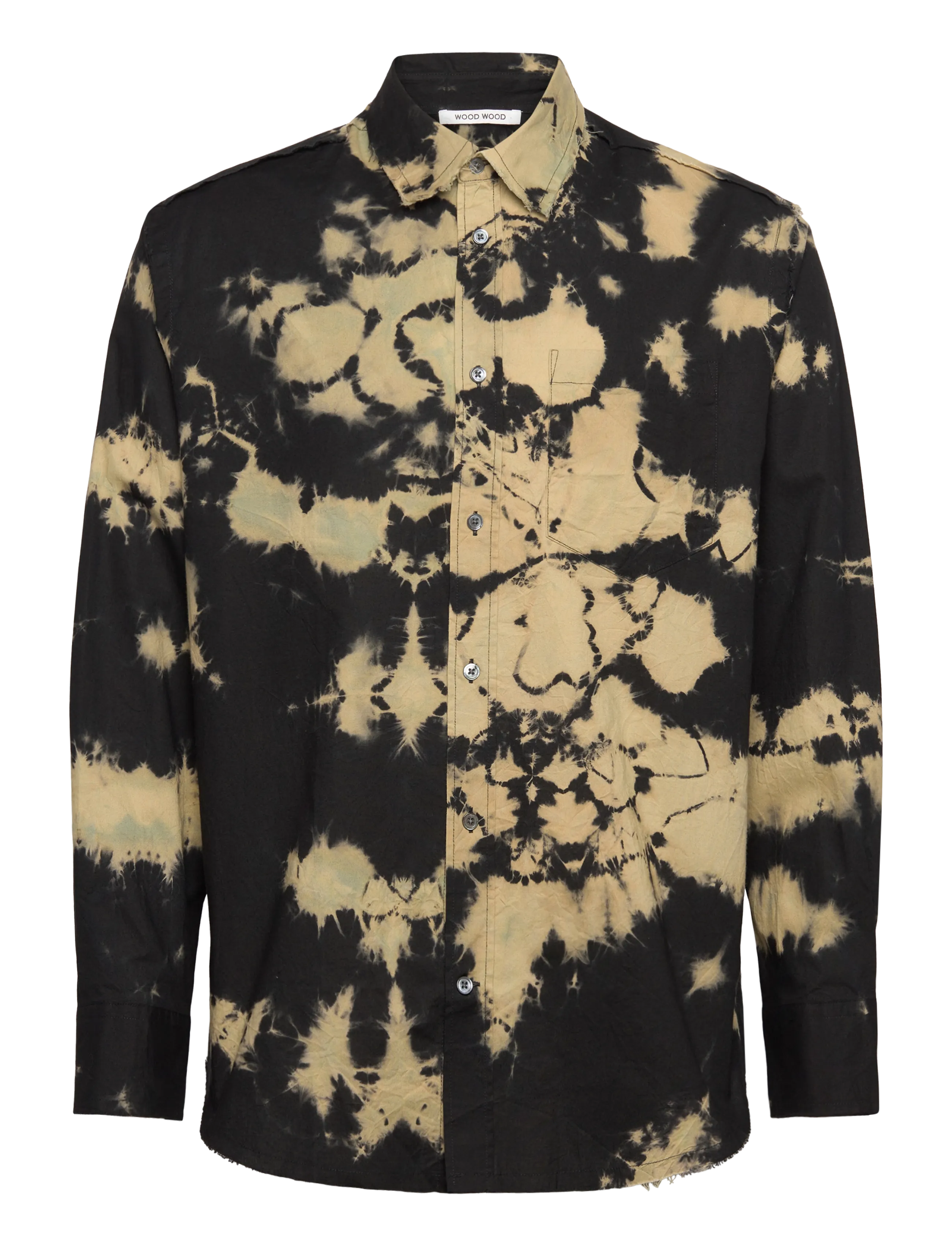 WOOD WOOD Wwnico Shirt Schwarz - S - Herren