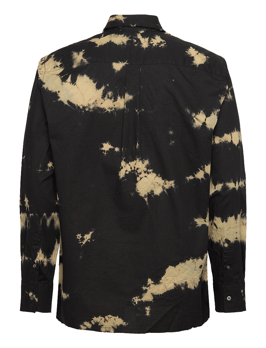 WOOD WOOD - WWNico Shirt - mønstrede skjorter - black - 1