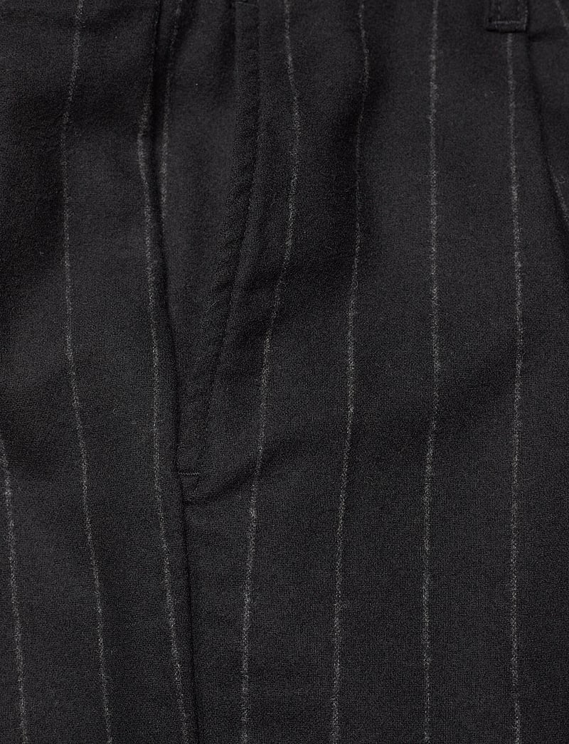 WOOD WOOD - WWFraser Pleated Chinos - chinos - black stripes - 2