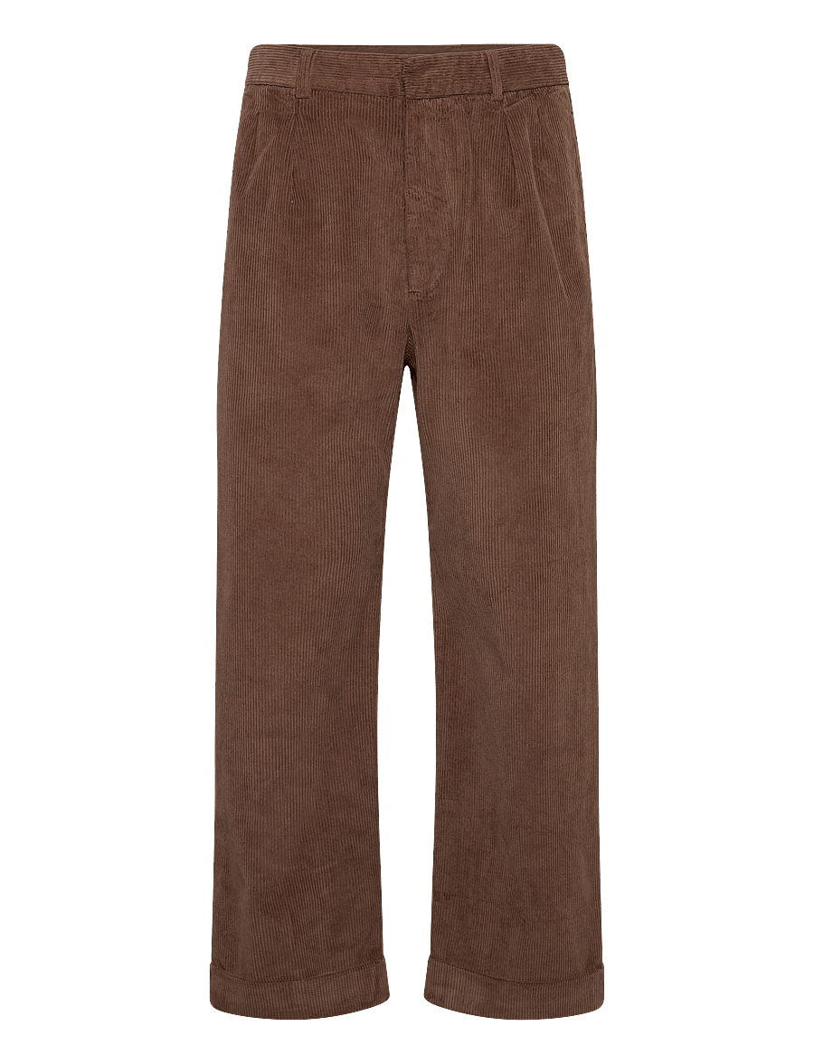 WOOD WOOD - WWLawrence Trousers - regular jeans - terra brown - 0