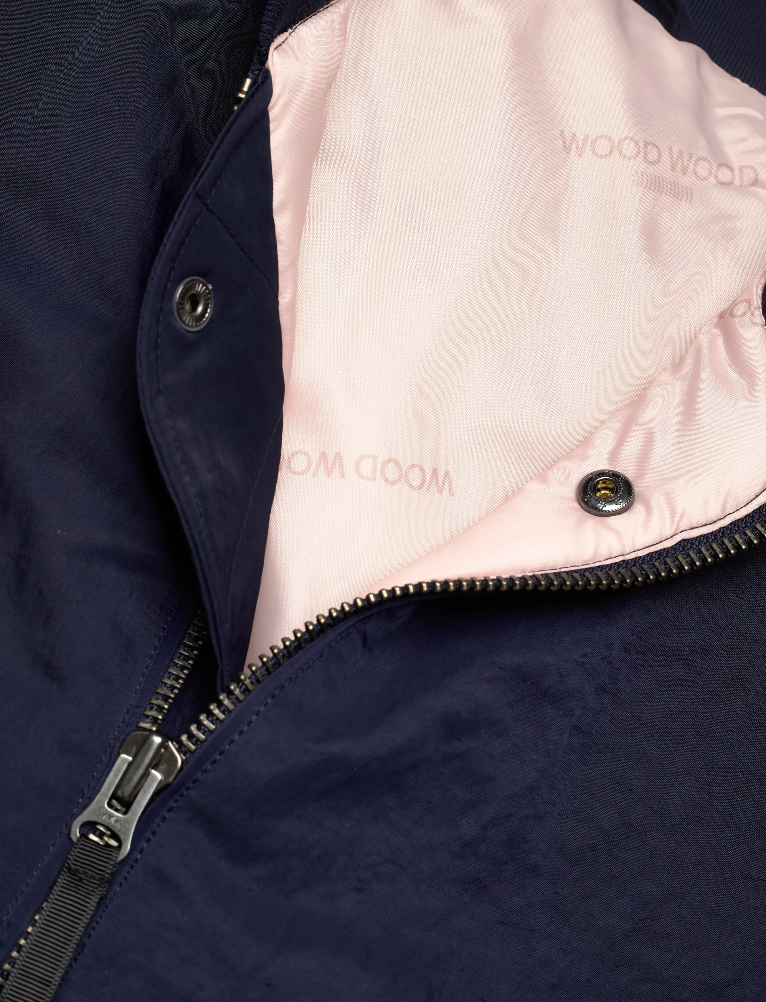 WOOD WOOD - WWElwyn Bomber Jacket - lentejassen - stool blue - 2