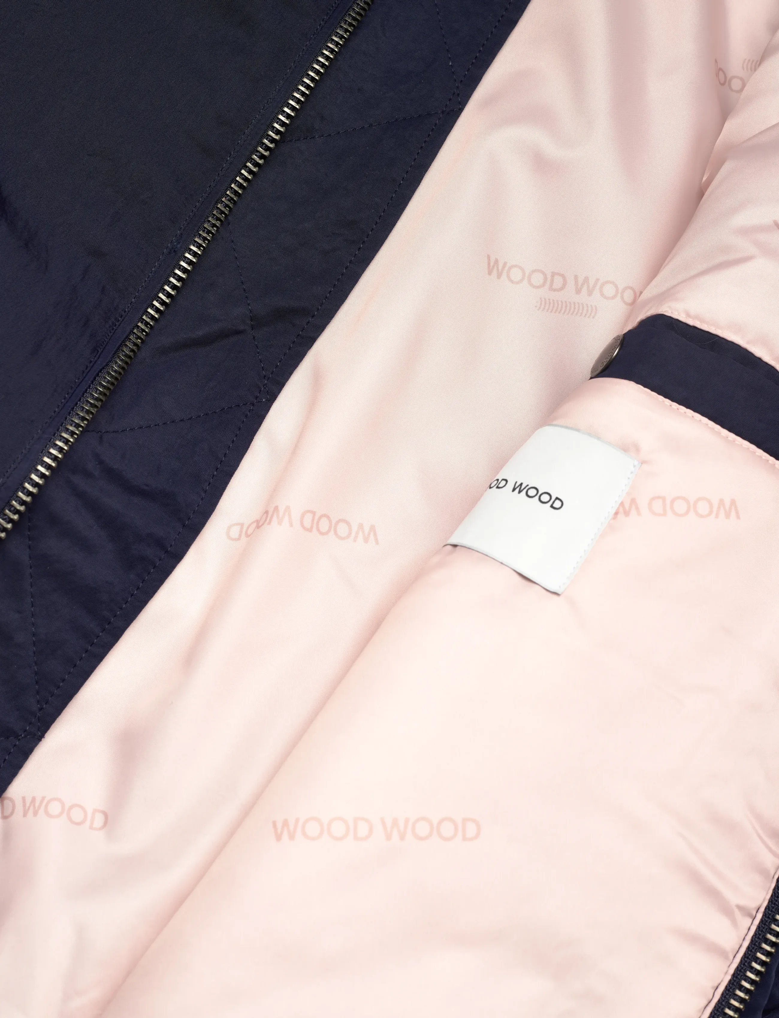 WOOD WOOD - WWElwyn Bomber Jacket - lentejassen - stool blue - 4