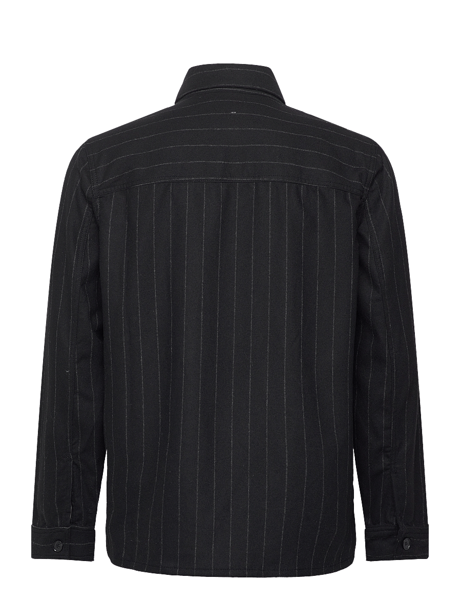 WOOD WOOD - WWFabian Shirt - triibulised särgid - black stripes - 1