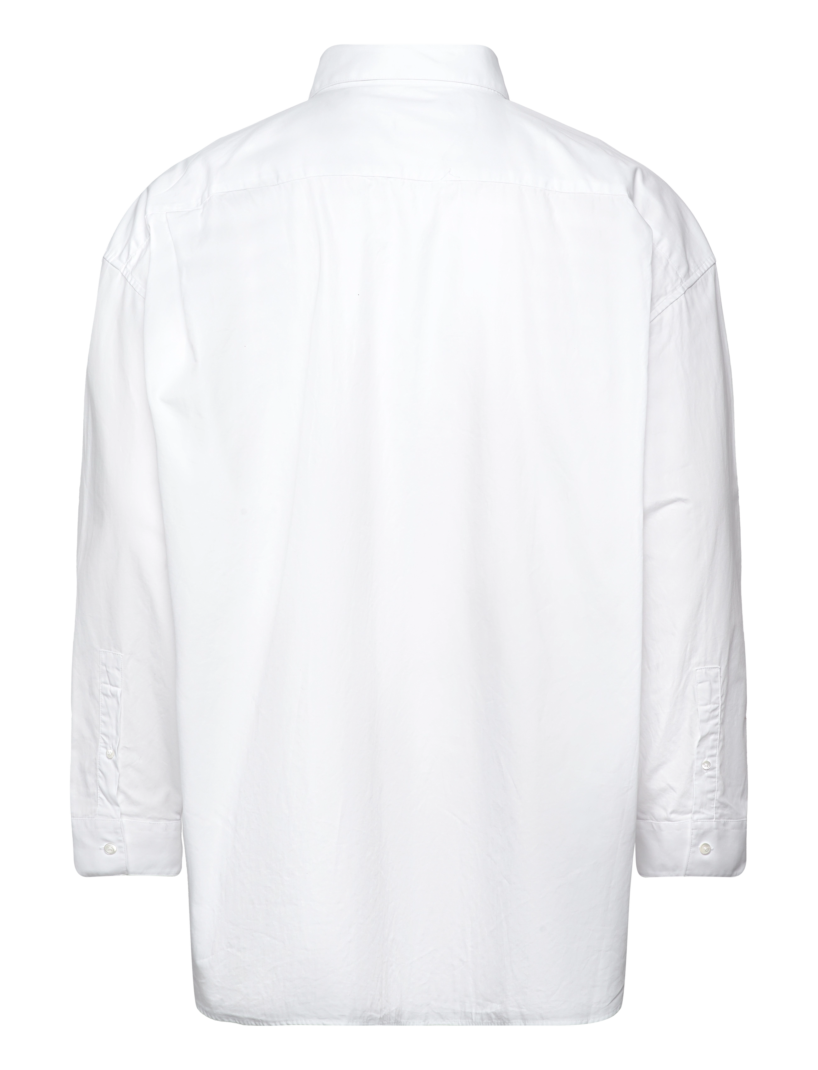 WOOD WOOD - WWRofus Oversized Print Shirt - kuviolliset paidat - white - 1