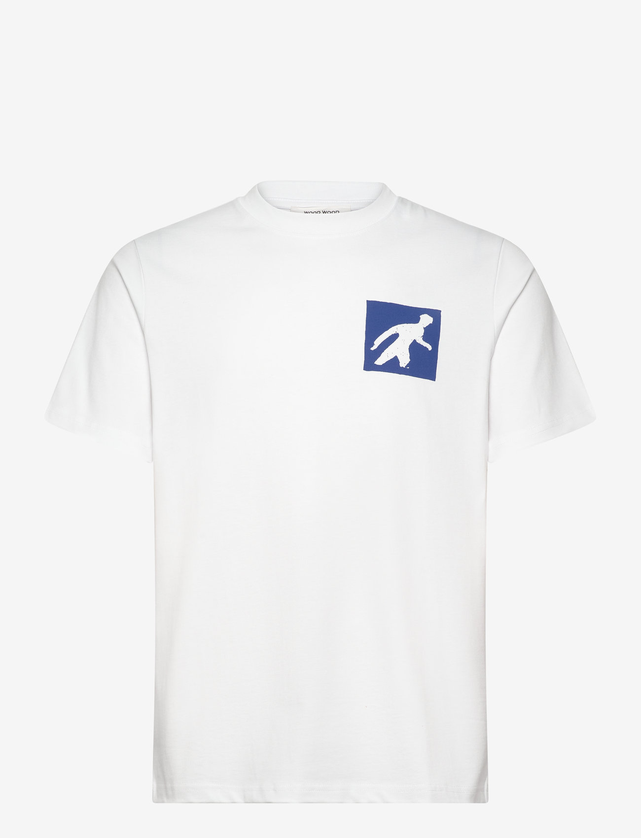 WOOD WOOD - WWBobby Stone Age T-shirt - kurzärmelig - white - 0