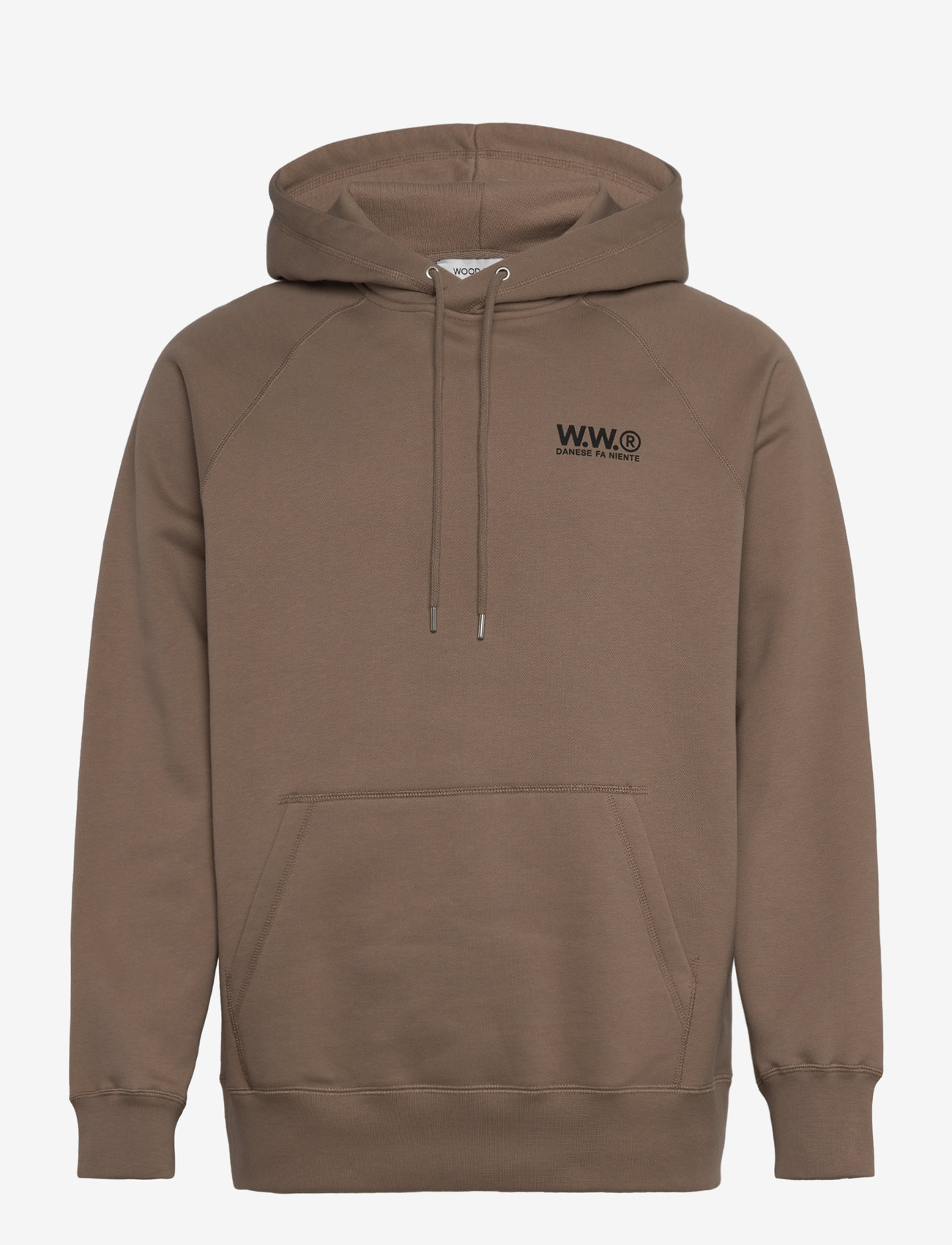 WOOD WOOD - WWFred Penseur Hoodie - hættetrøjer - desert - 0