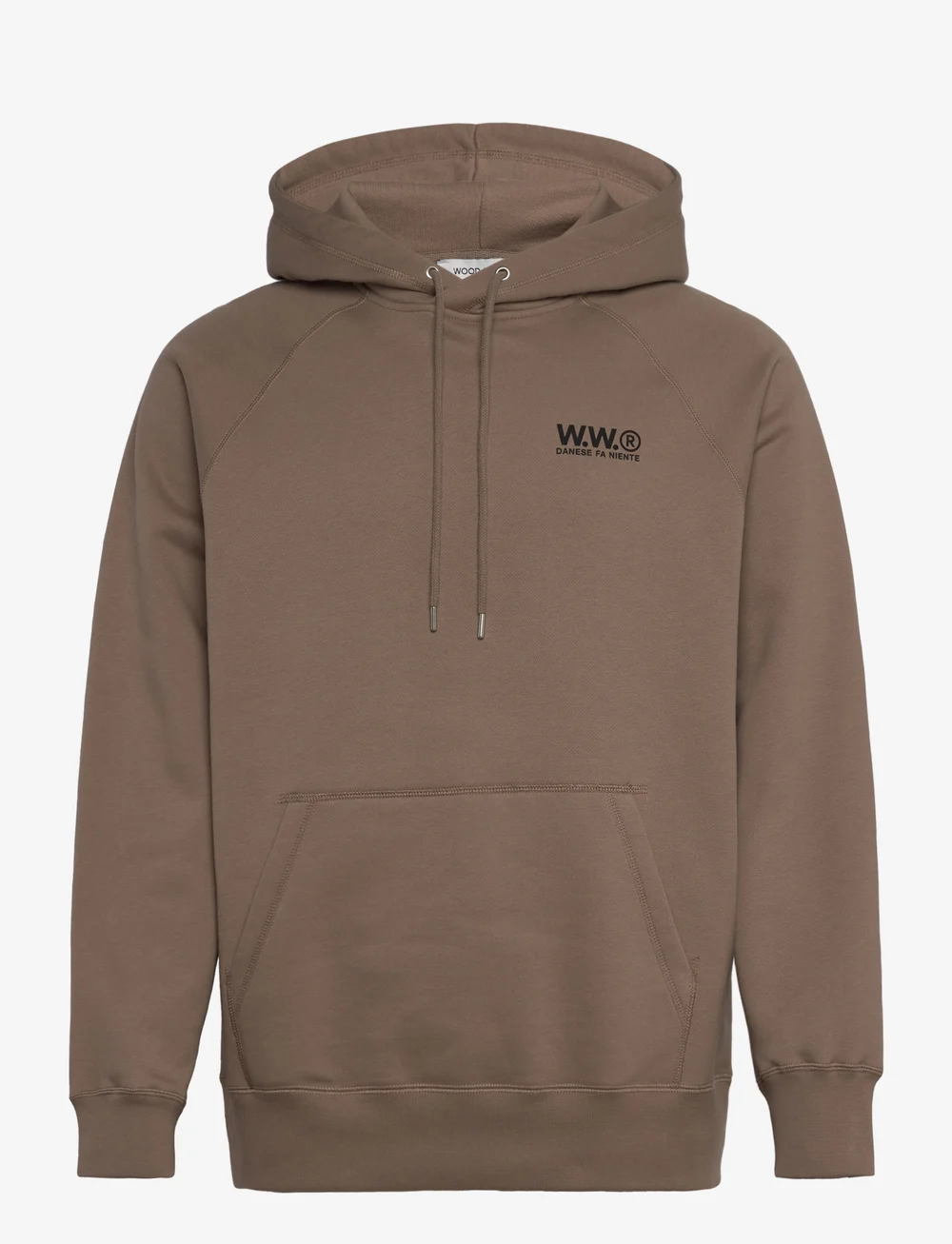 WOOD WOOD - WWFred Penseur Hoodie - hoodies - desert - 0