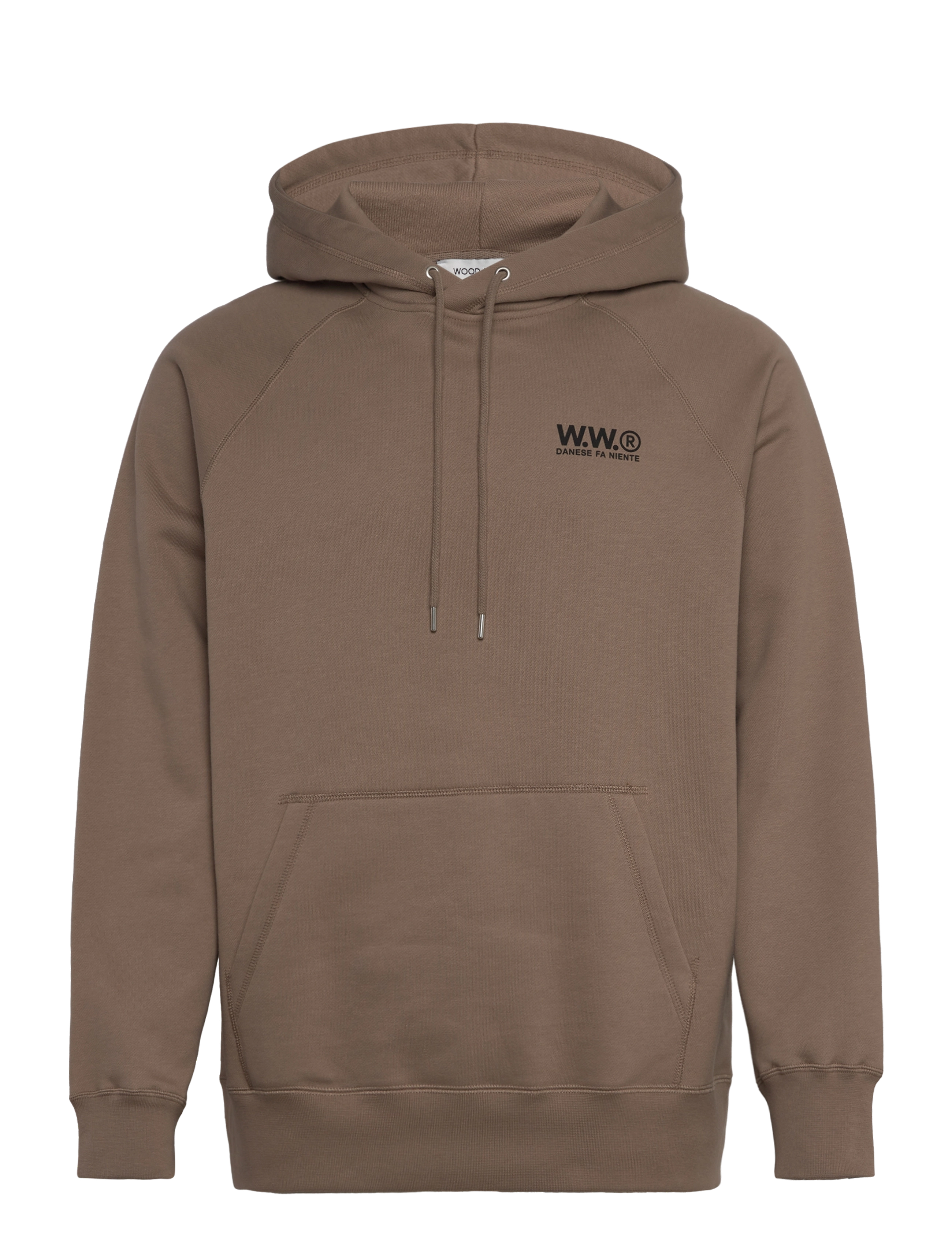 WOOD WOOD WWFred Penseur Hoodie - Sweatshirts - DESERT / brown