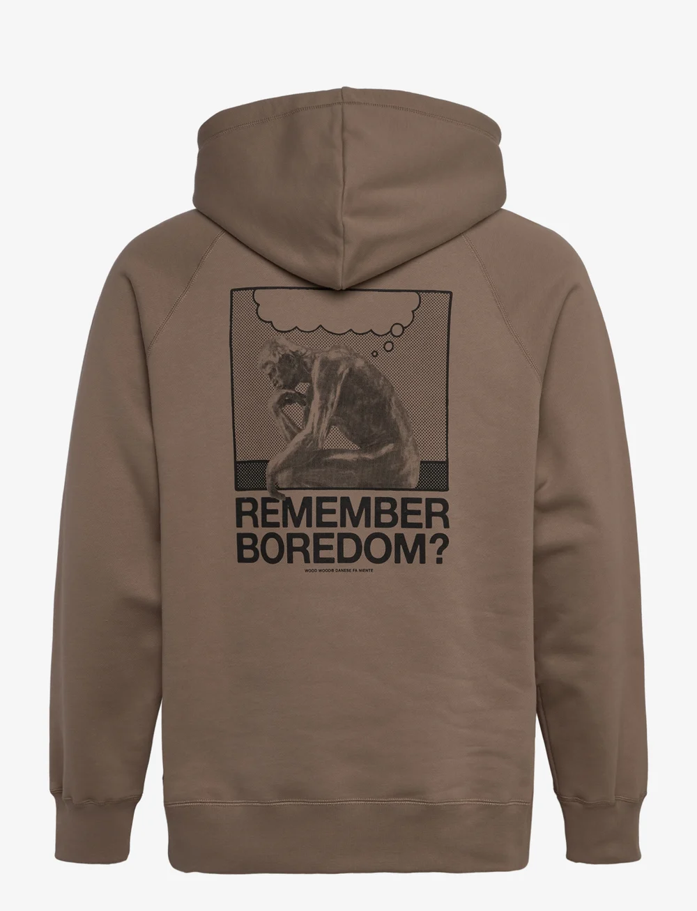 WOOD WOOD - WWFred Penseur Hoodie - hoodies - desert - 1