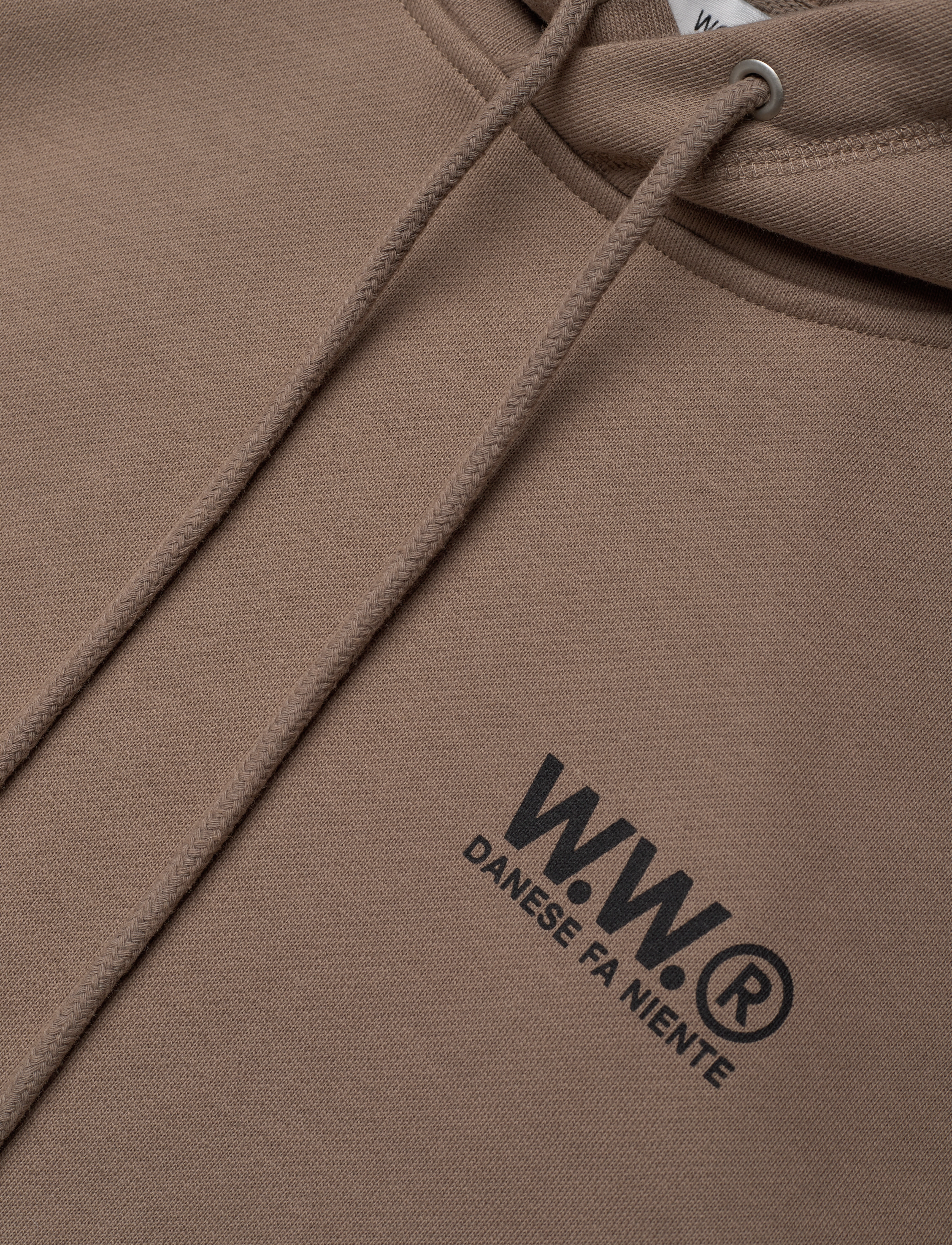 WOOD WOOD - WWFred Penseur Hoodie - hættetrøjer - desert - 2