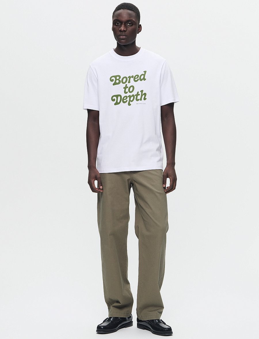 WOOD WOOD - WWBobby Depth T-shirt - kurzärmelig - white - 2