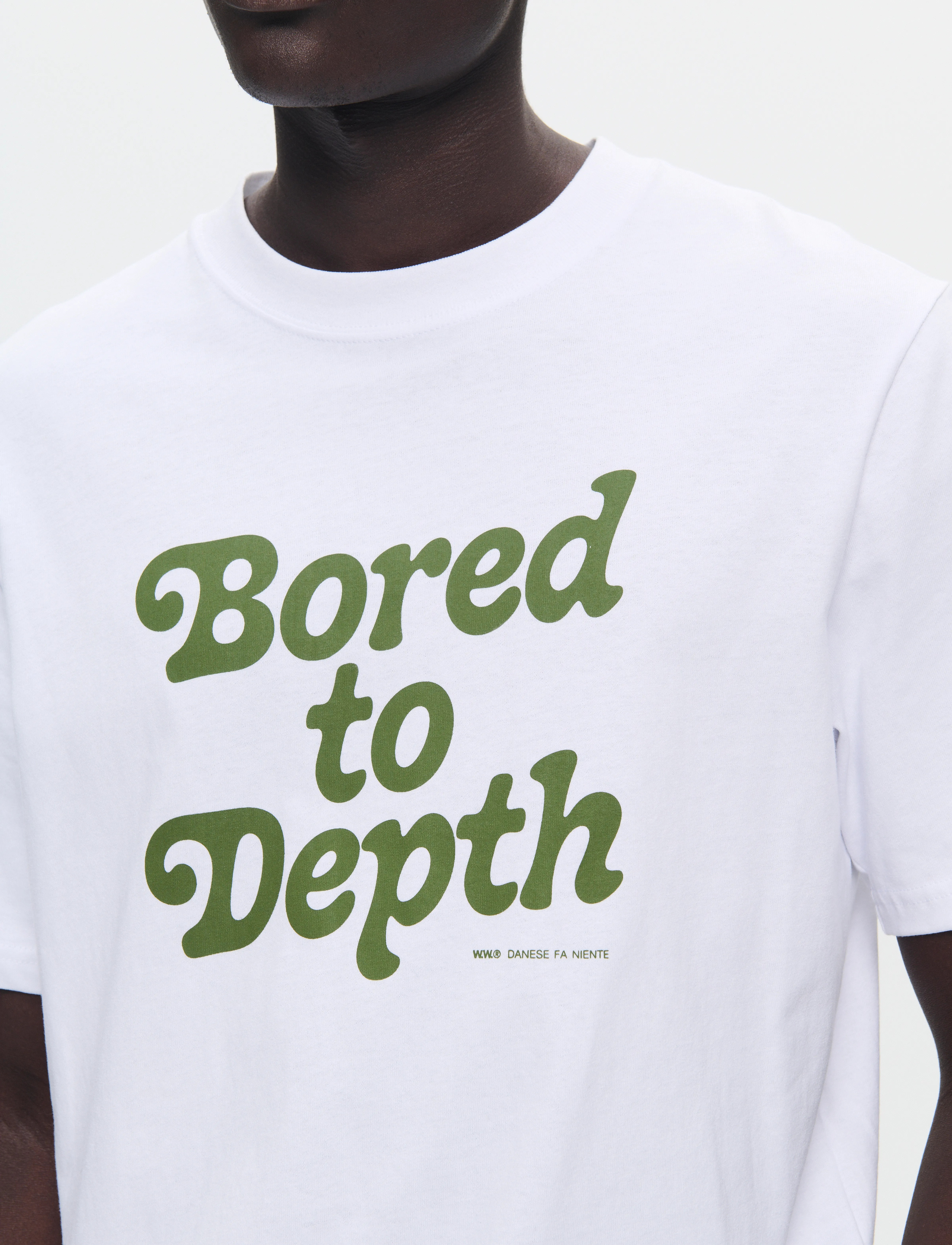WOOD WOOD - WWBobby Depth T-shirt - kurzärmelig - white - 4