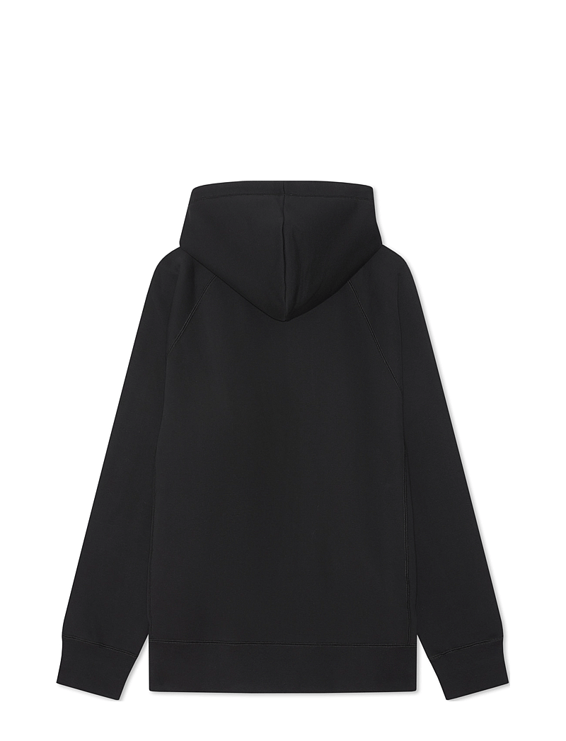 WOOD WOOD - Essential Fred classic hoodie GOTS - hoodies - black - 1