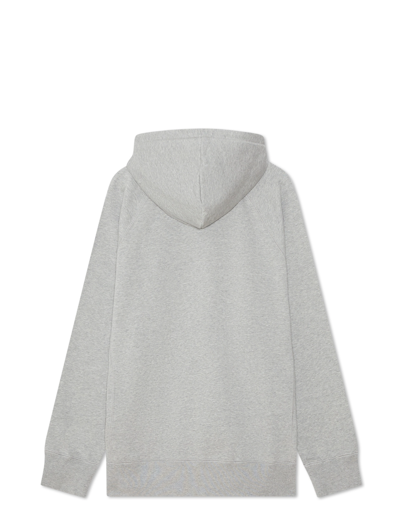WOOD WOOD - Essential Fred classic hoodie - hættetrøjer - grey melange - 1