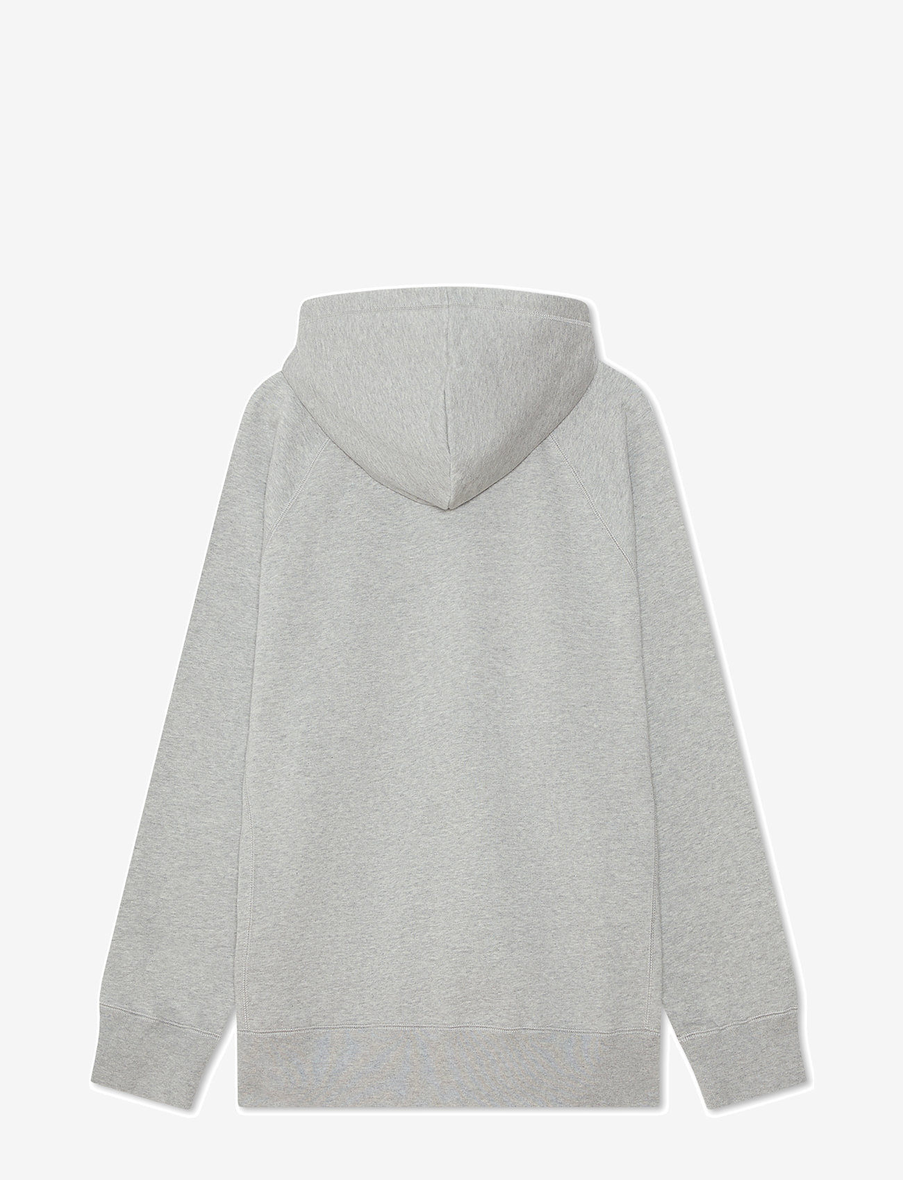 WOOD WOOD - WWEssential Fredclassic hoodie - hoodies - grey melange - 1