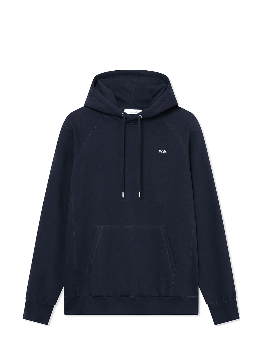 WOOD WOOD - Essential Fred classic hoodie - sweats à capuche - navy - 0