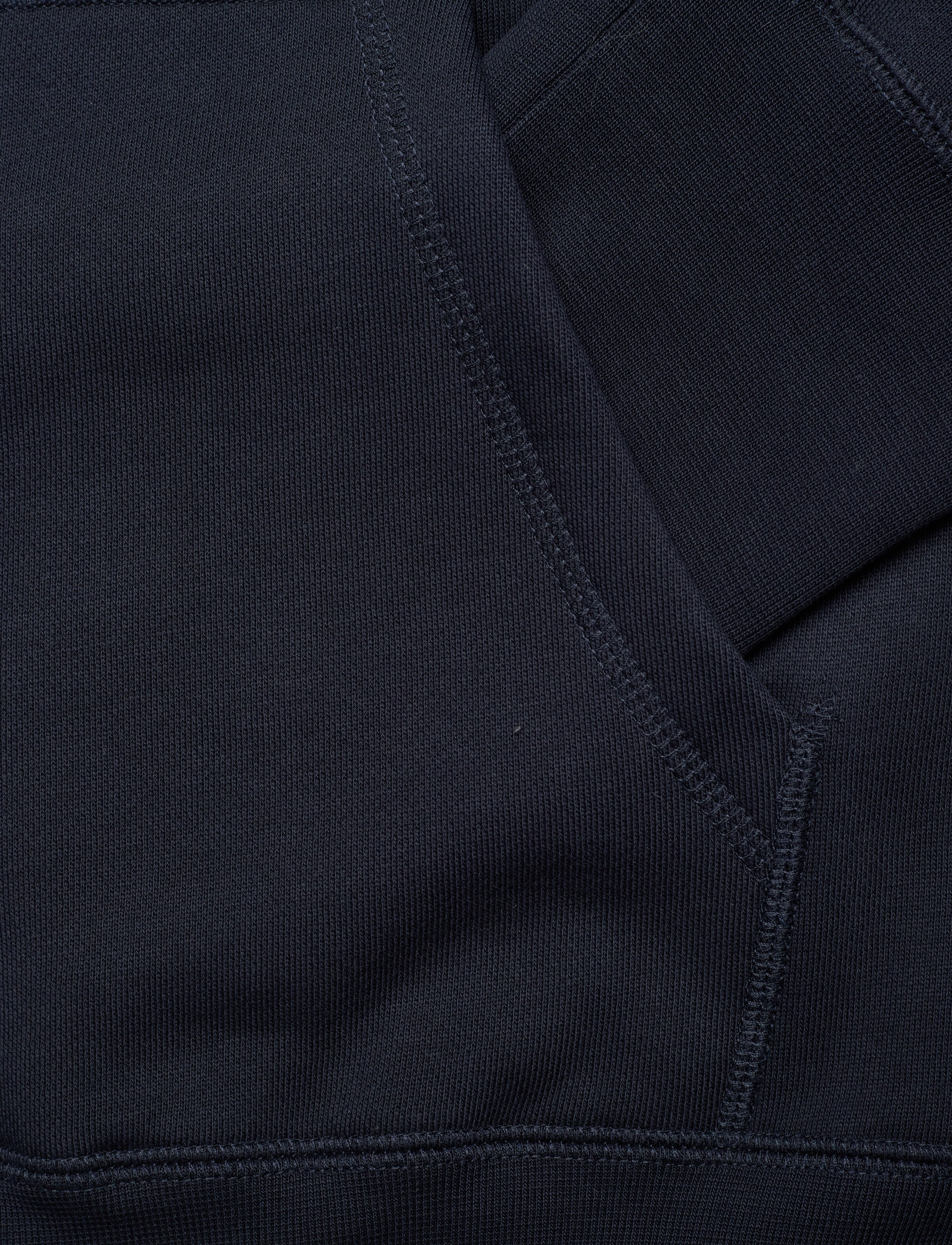 WOOD WOOD - Essential Fred classic hoodie - hættetrøjer - navy - 3