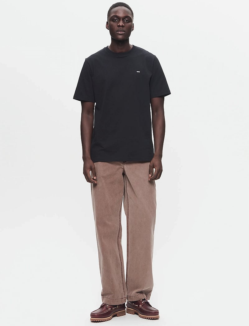 WOOD WOOD - WWEssential Sami Tshirt - kortærmede t-shirts - black - 2