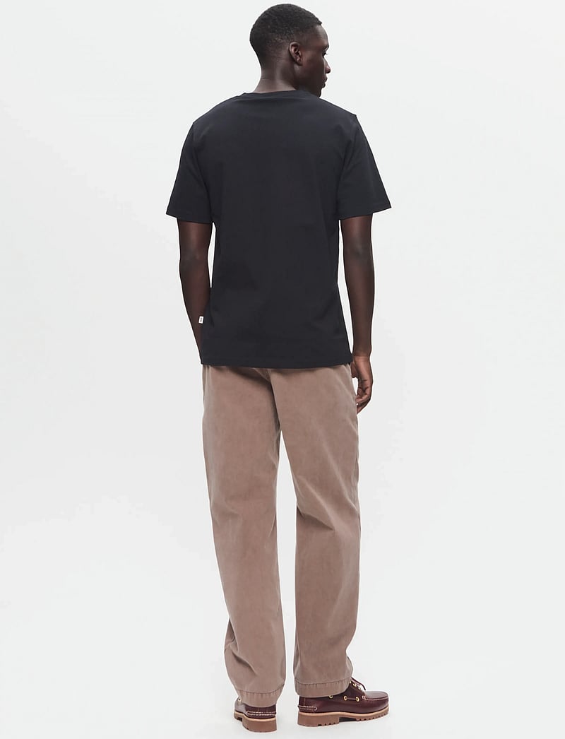 WOOD WOOD - WWEssential Sami Tshirt - kortærmede t-shirts - black - 3