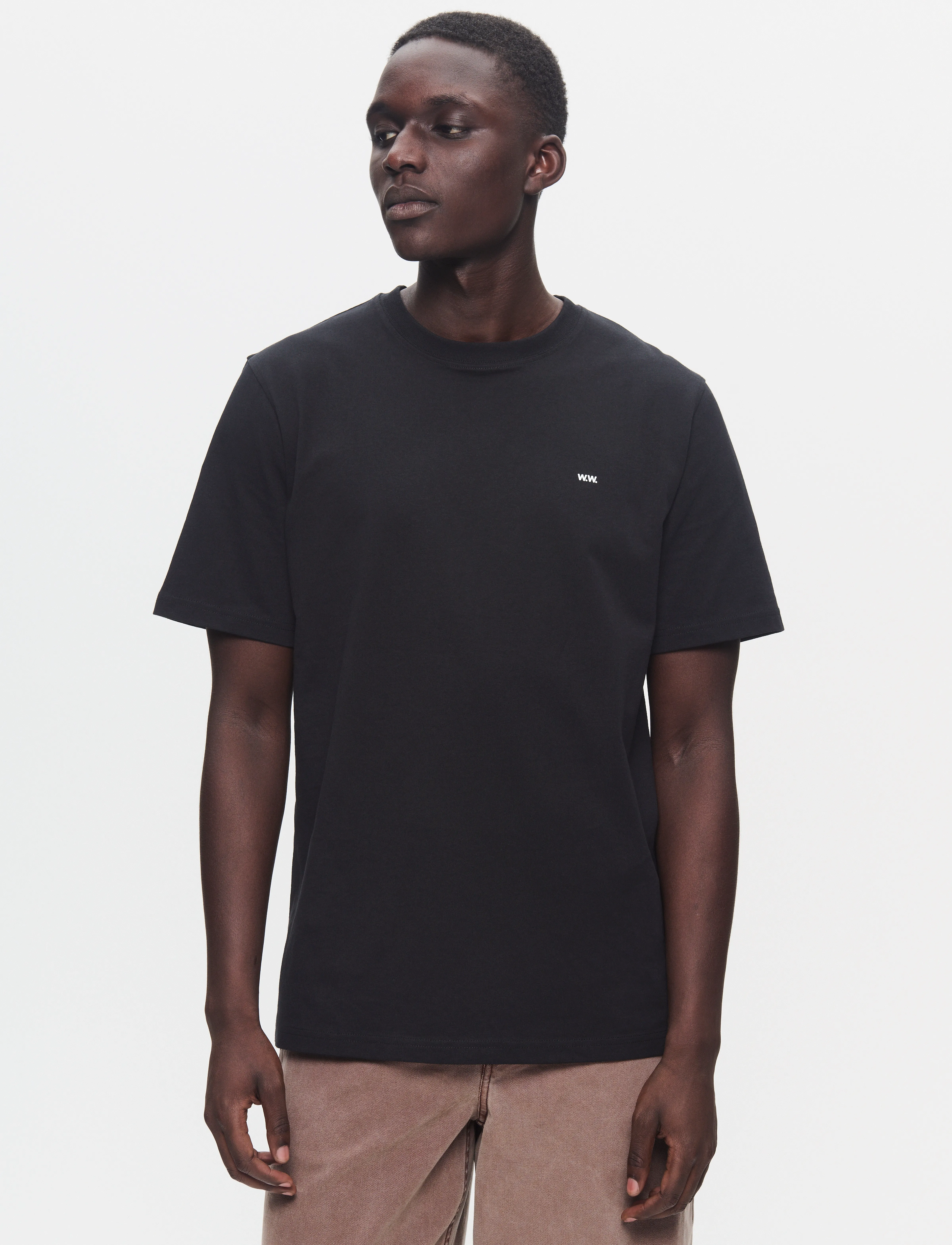 WOOD WOOD - WWEssential Sami Tshirt - stutterma bolir - black beauty - 4