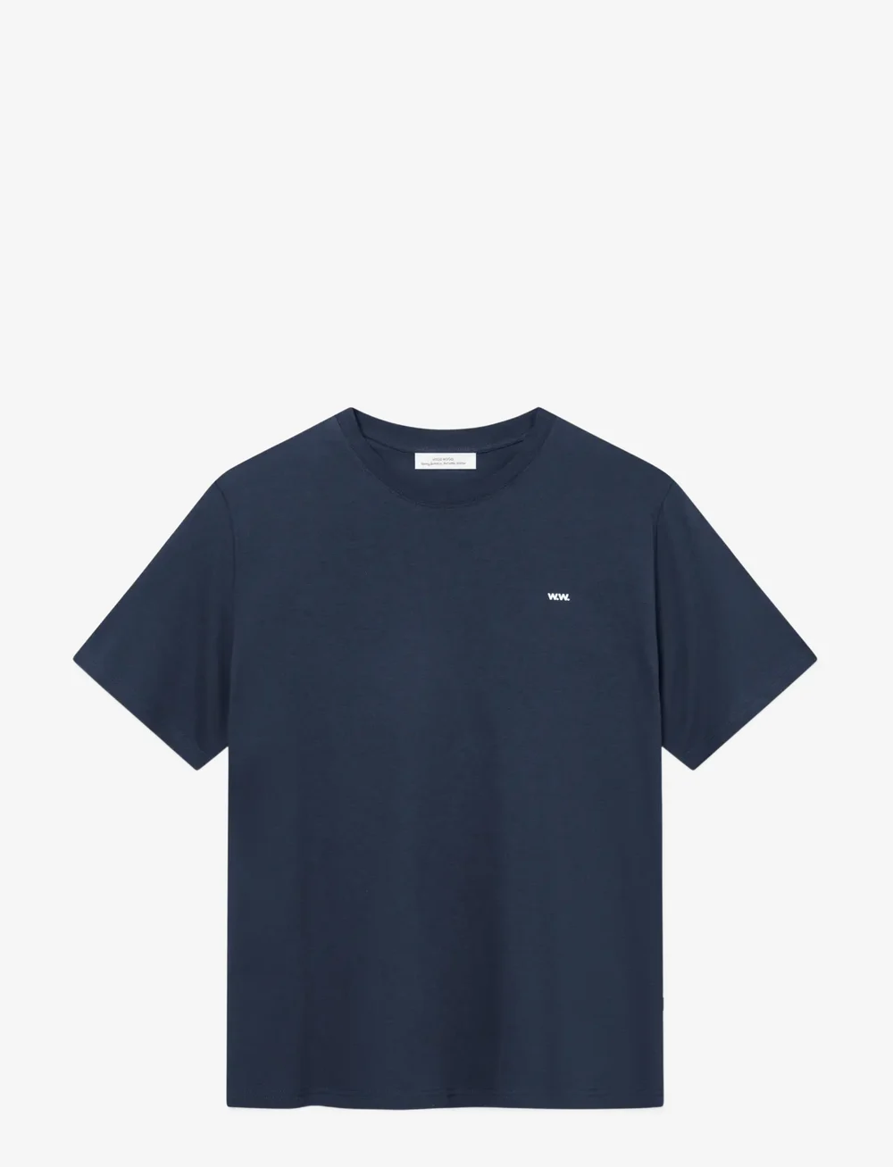 WOOD WOOD - WWEssential Sami classic Tshirt - kortærmede t-shirts - dark navy - 1