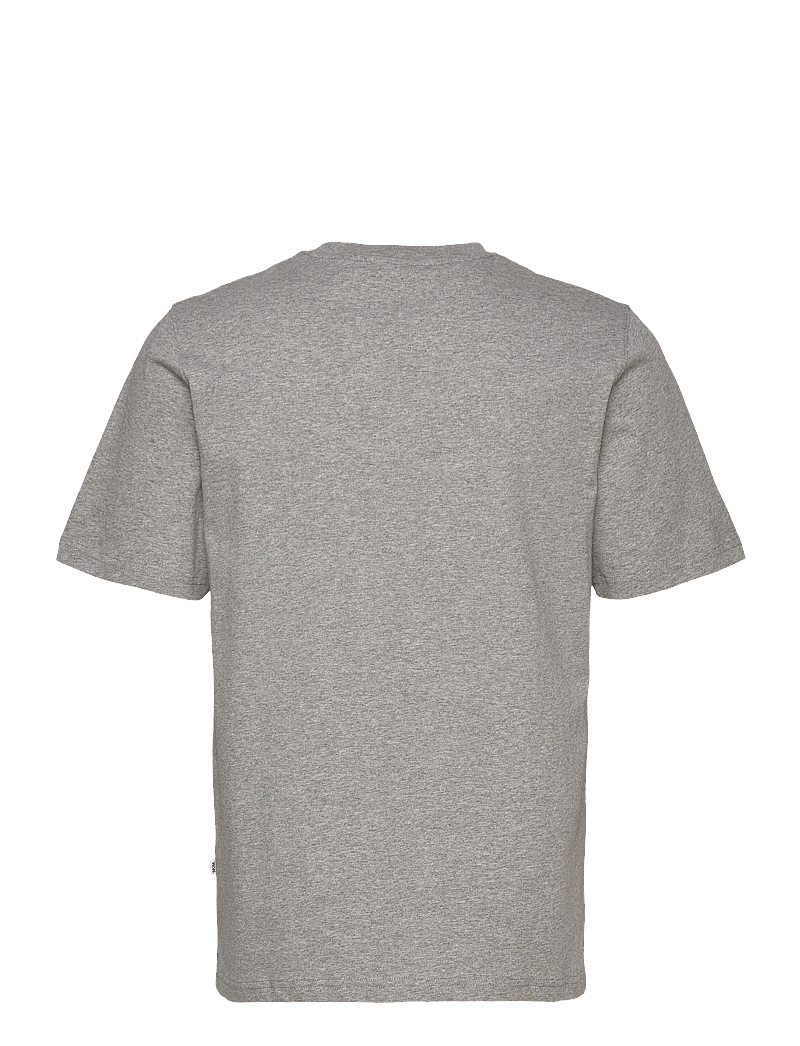 WOOD WOOD - WWEssential Sami Tshirt - kortärmade t-shirts - grey melange - 2