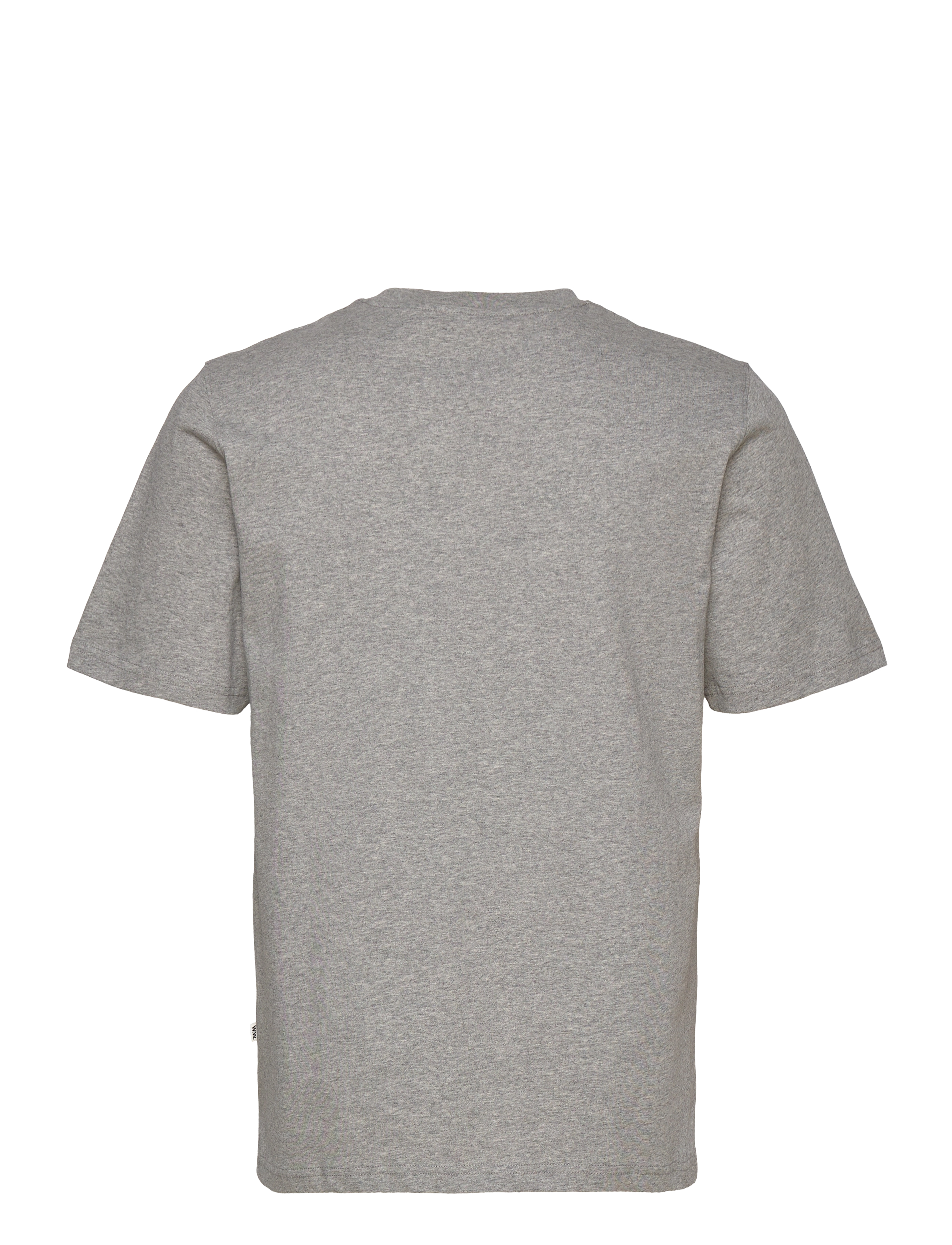 WOOD WOOD - WWEssential Sami Tshirt - lühikeste varrukatega t-särgid - grey melange - 2