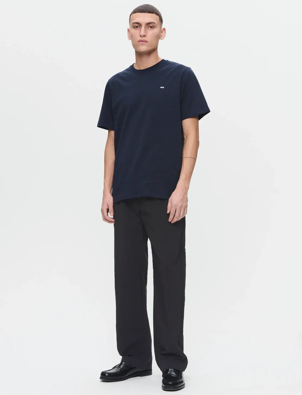 WOOD WOOD - WWEssential Sami Tshirt - kurzärmelig - navy - 3