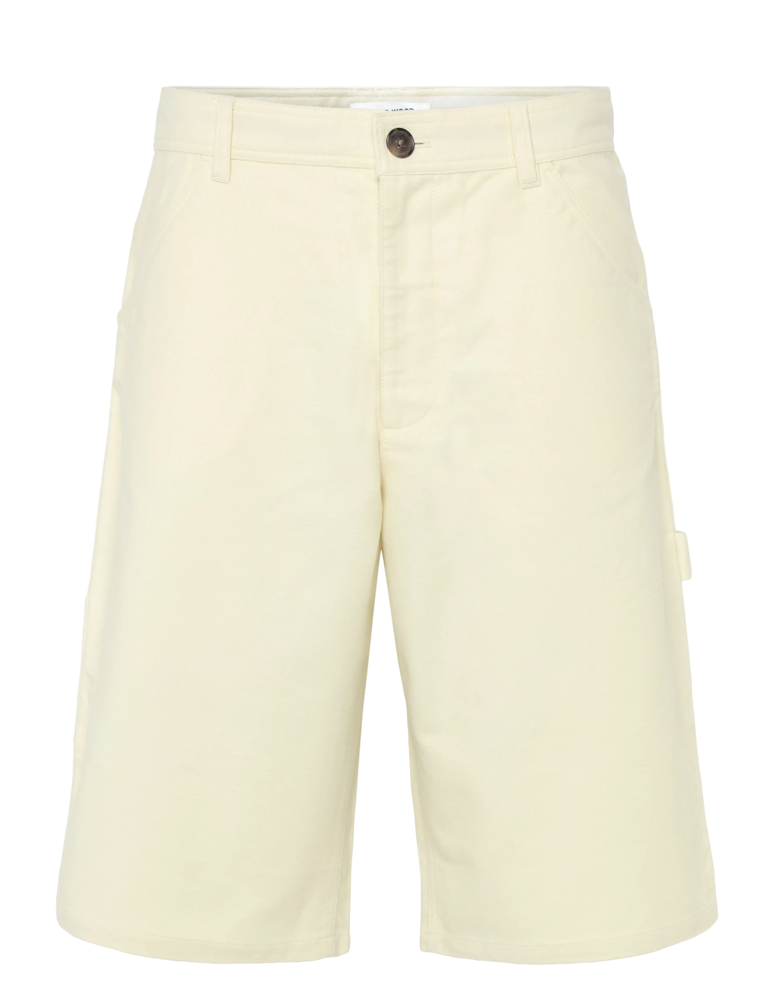 WOOD WOOD Wwrobbie Carpenter Shorts, Mænd, Carpenter Shorts, Cream, Str: 31