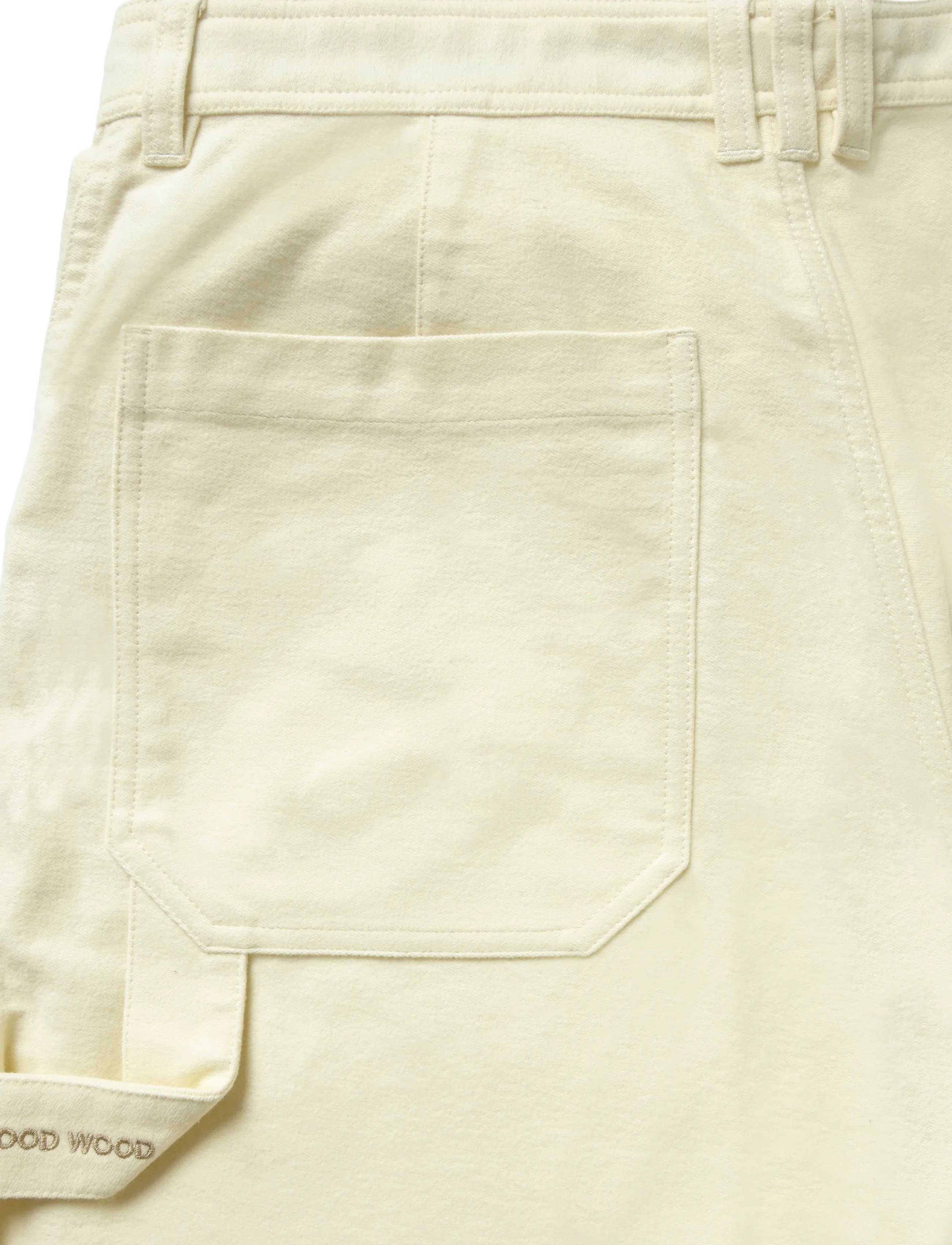 WOOD WOOD - WWRobbie Carpenter Shorts - off-white - 2