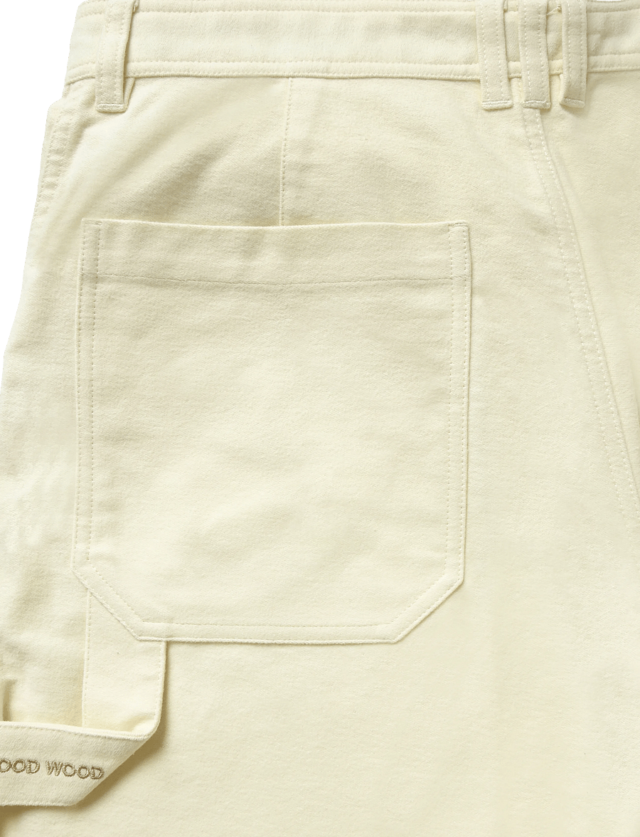 WOOD WOOD - WWRobbie Carpenter Shorts - casual shorts - off-white - 2