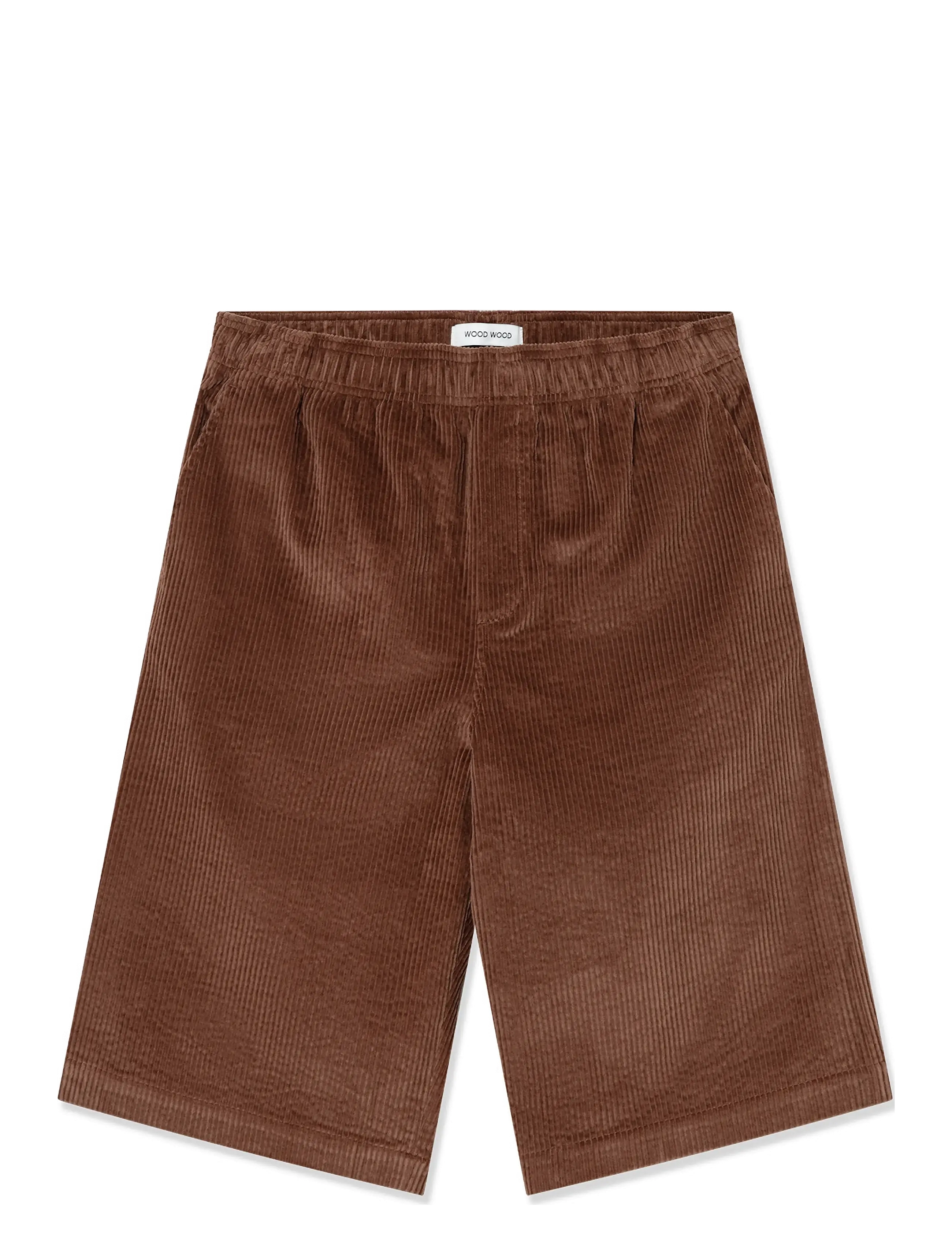 WOOD WOOD WWBrett corduroy shorts - Deals - POTTING SOIL / brown