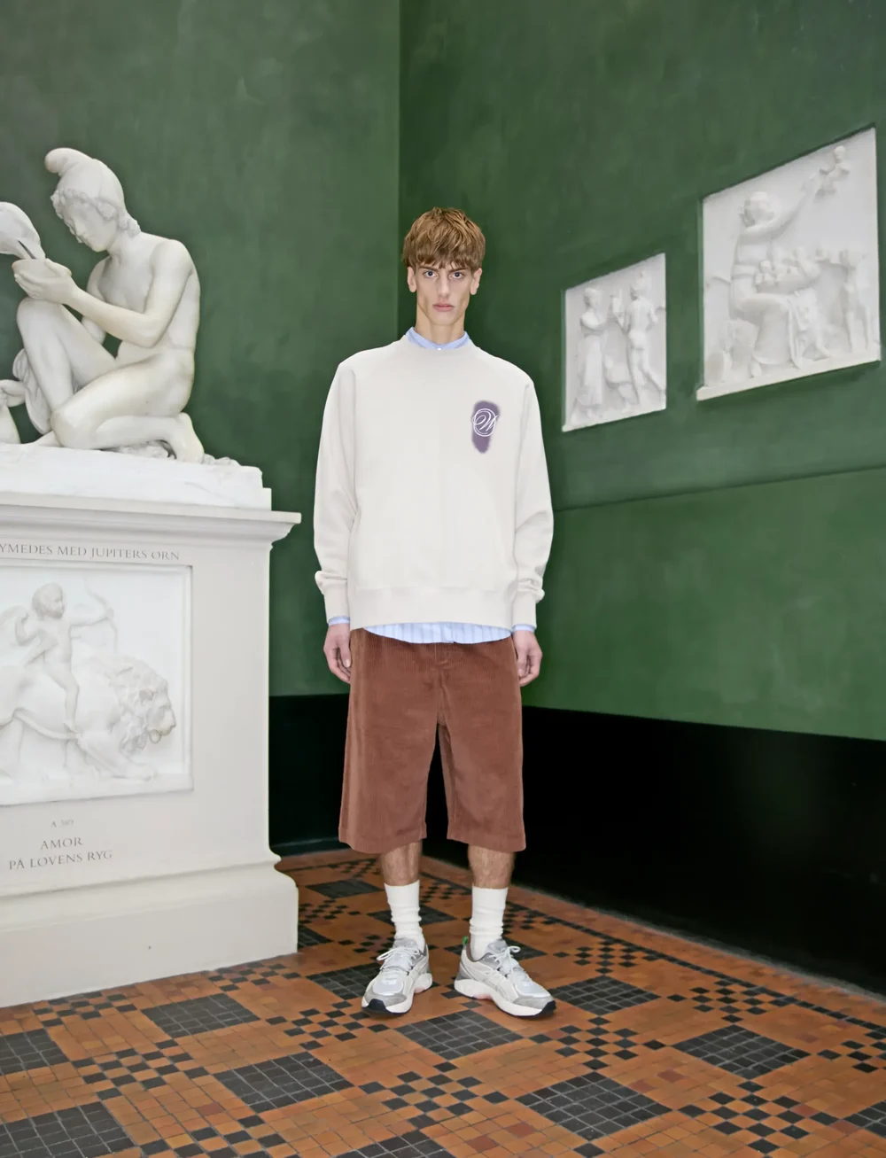 WOOD WOOD - WWBrett corduroy shorts - casual shorts - potting soil - 5