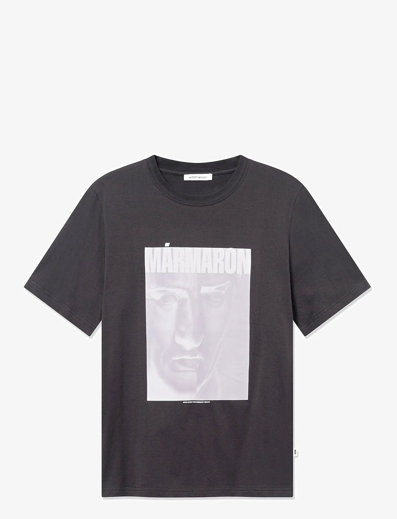 WOOD WOOD - WWBobby Marmaron - kurzärmelig - licorice - 1