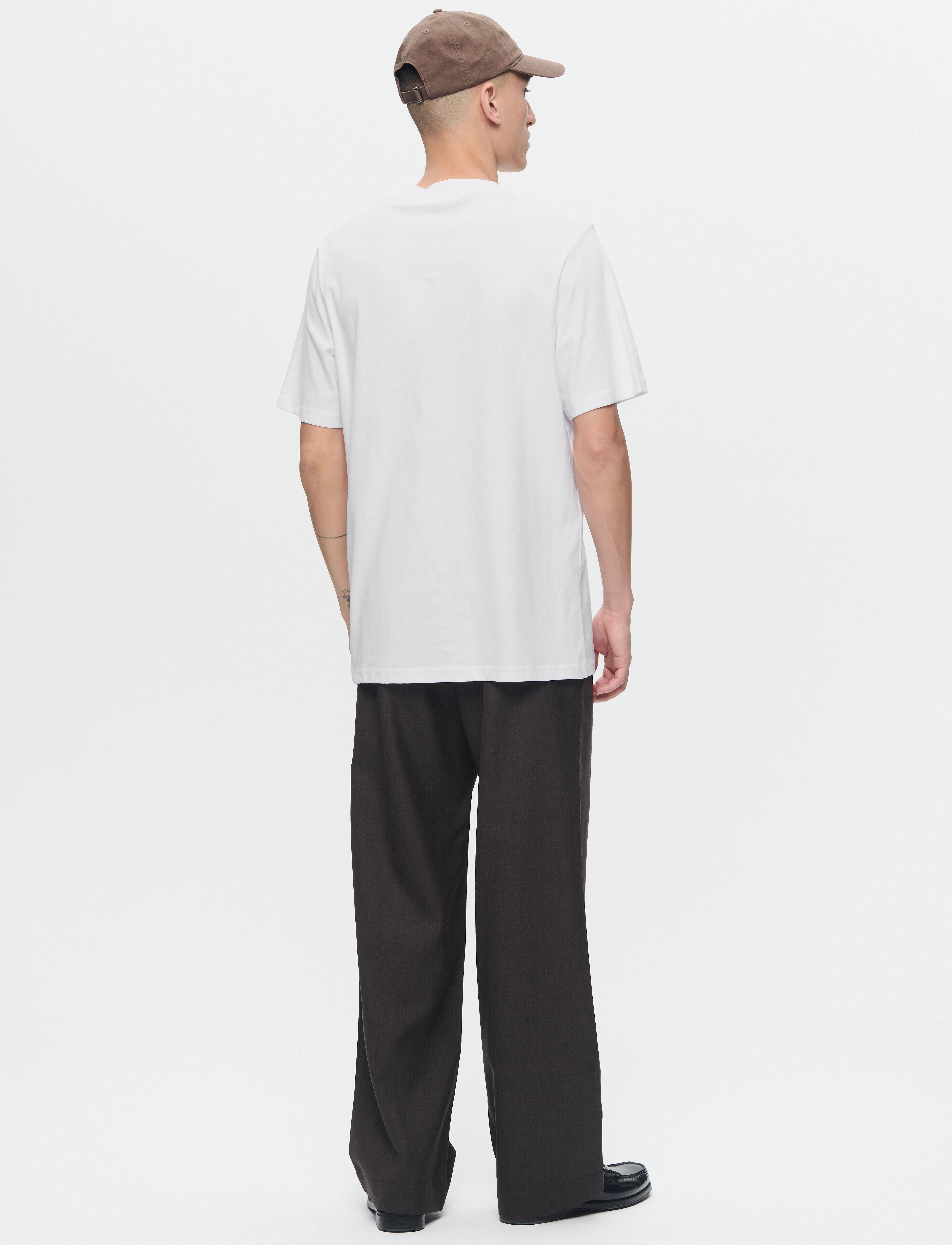 WOOD WOOD - WWBobby Archrock - kurzärmelig - bright white - 3