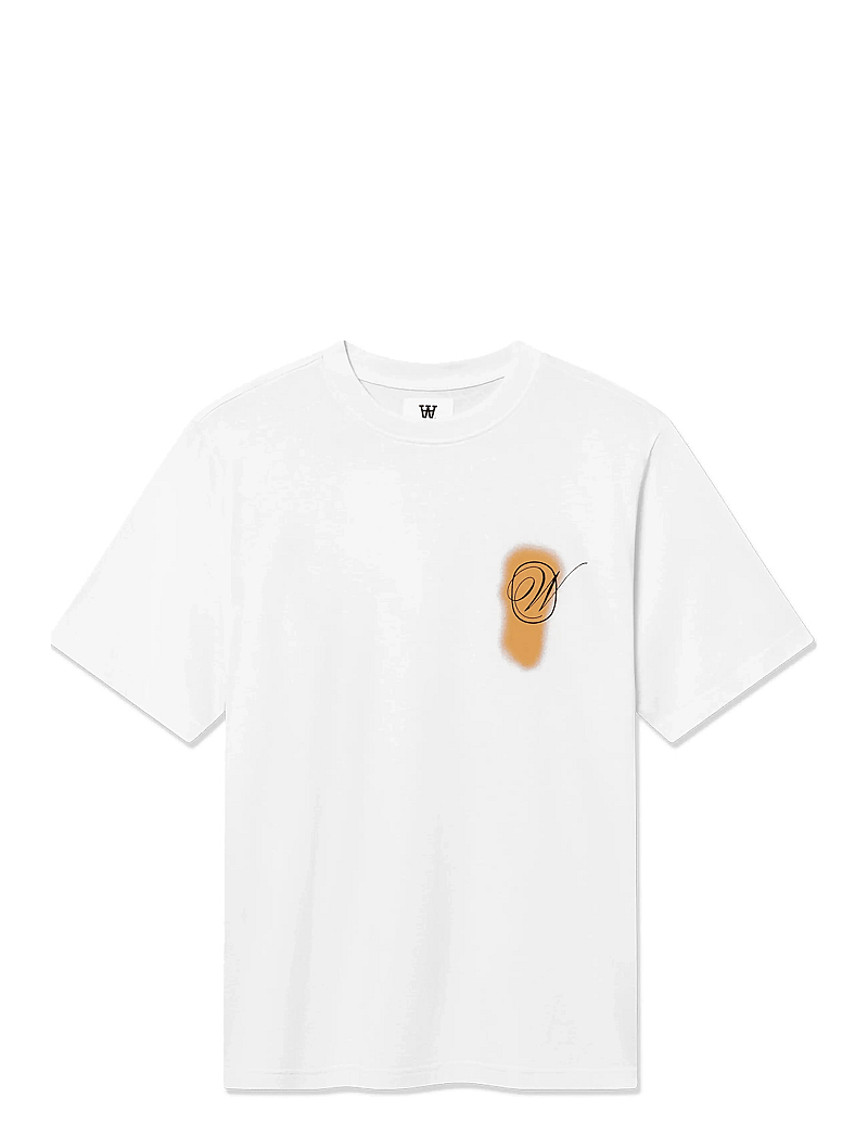 WOOD WOOD - WWHaider Gesart - kortærmede t-shirts - bright white - 1