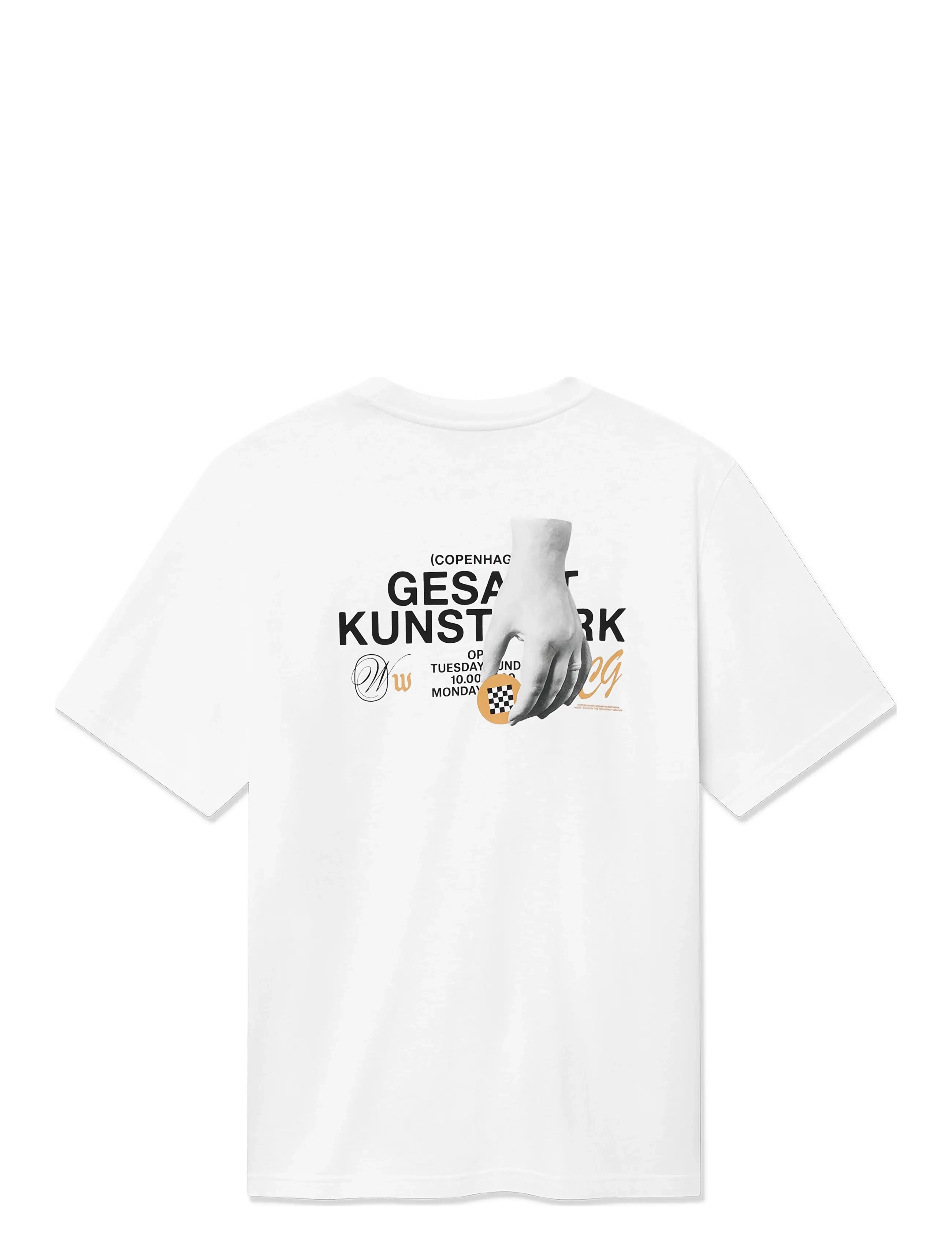 WOOD WOOD - WWHaider Gesart - kortærmede t-shirts - bright white - 2