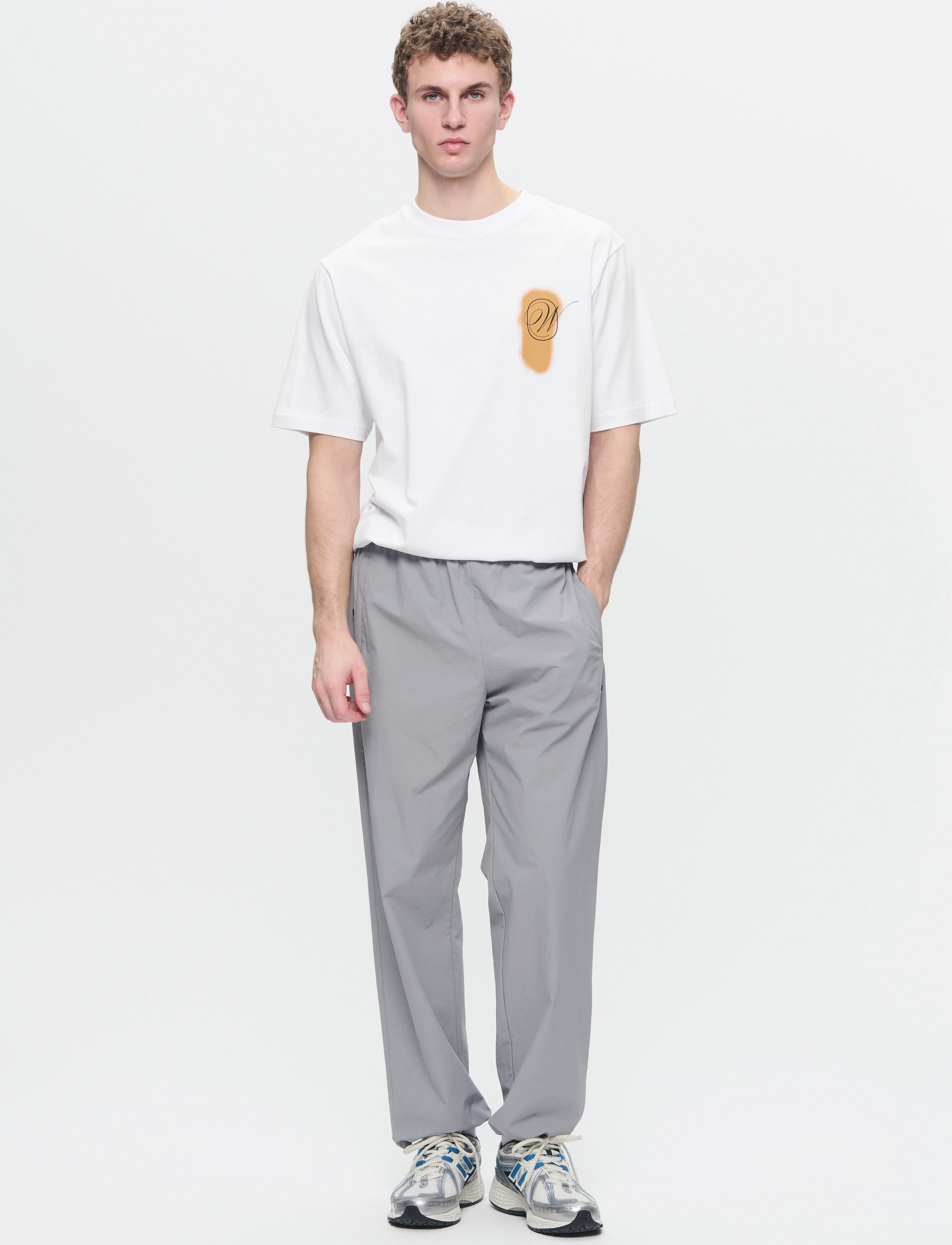 WOOD WOOD - WWHaider Gesart - kortærmede t-shirts - bright white - 3