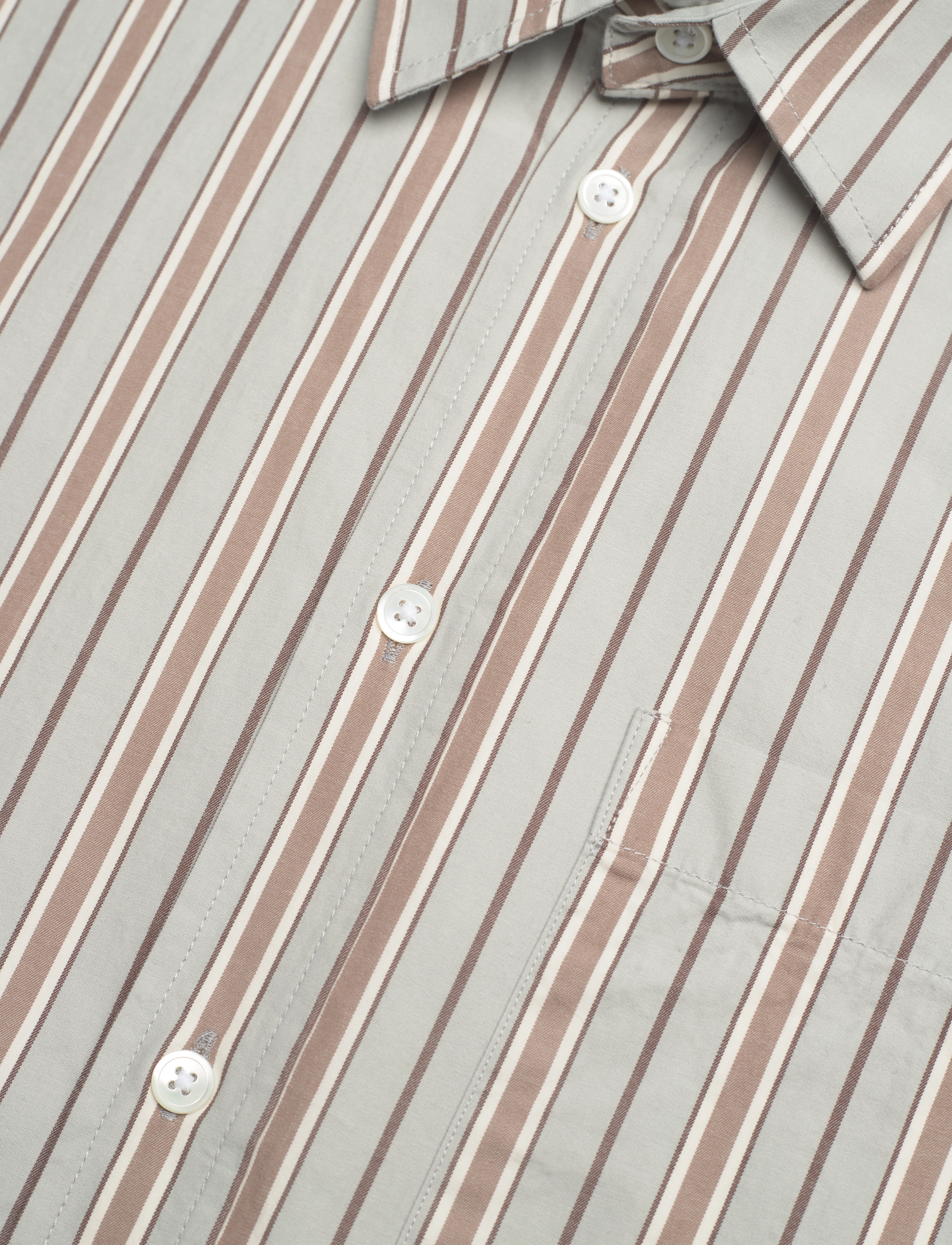 WOOD WOOD - Aster Fun Pinstripe Shirt - stripete skjorter - 90's stripe - 3