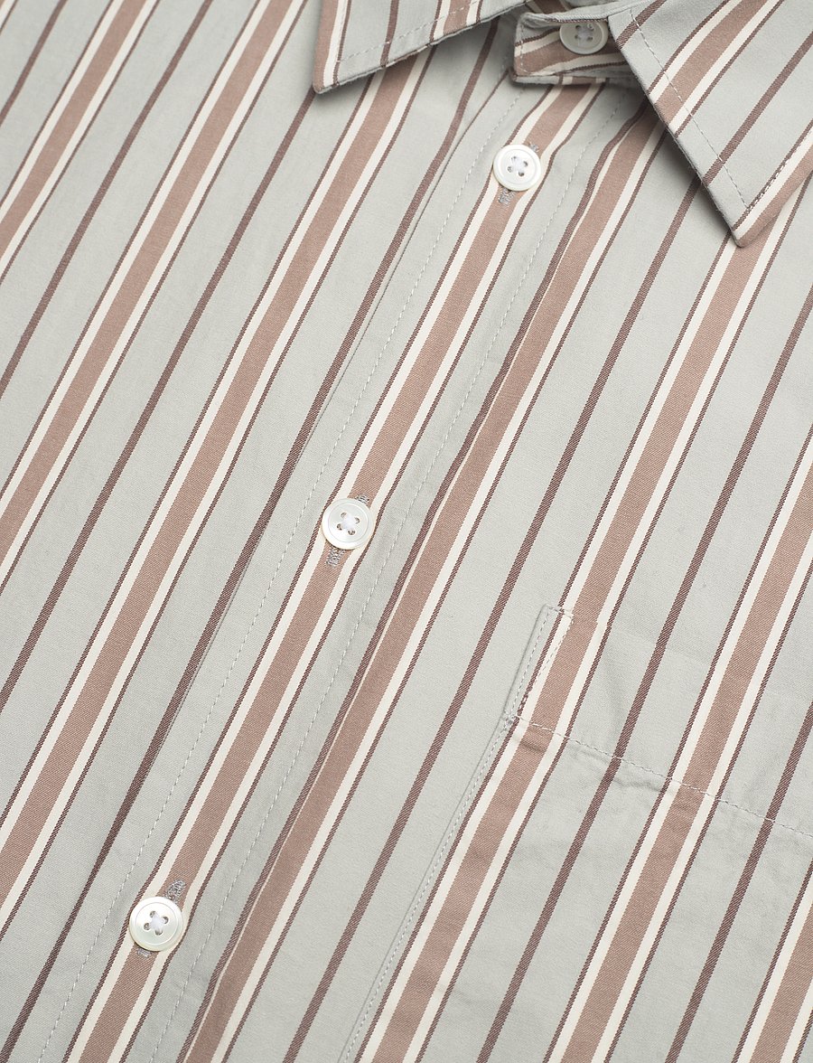 WOOD WOOD - Aster Fun Pinstripe Shirt - stripete skjorter - 90's stripe - 3