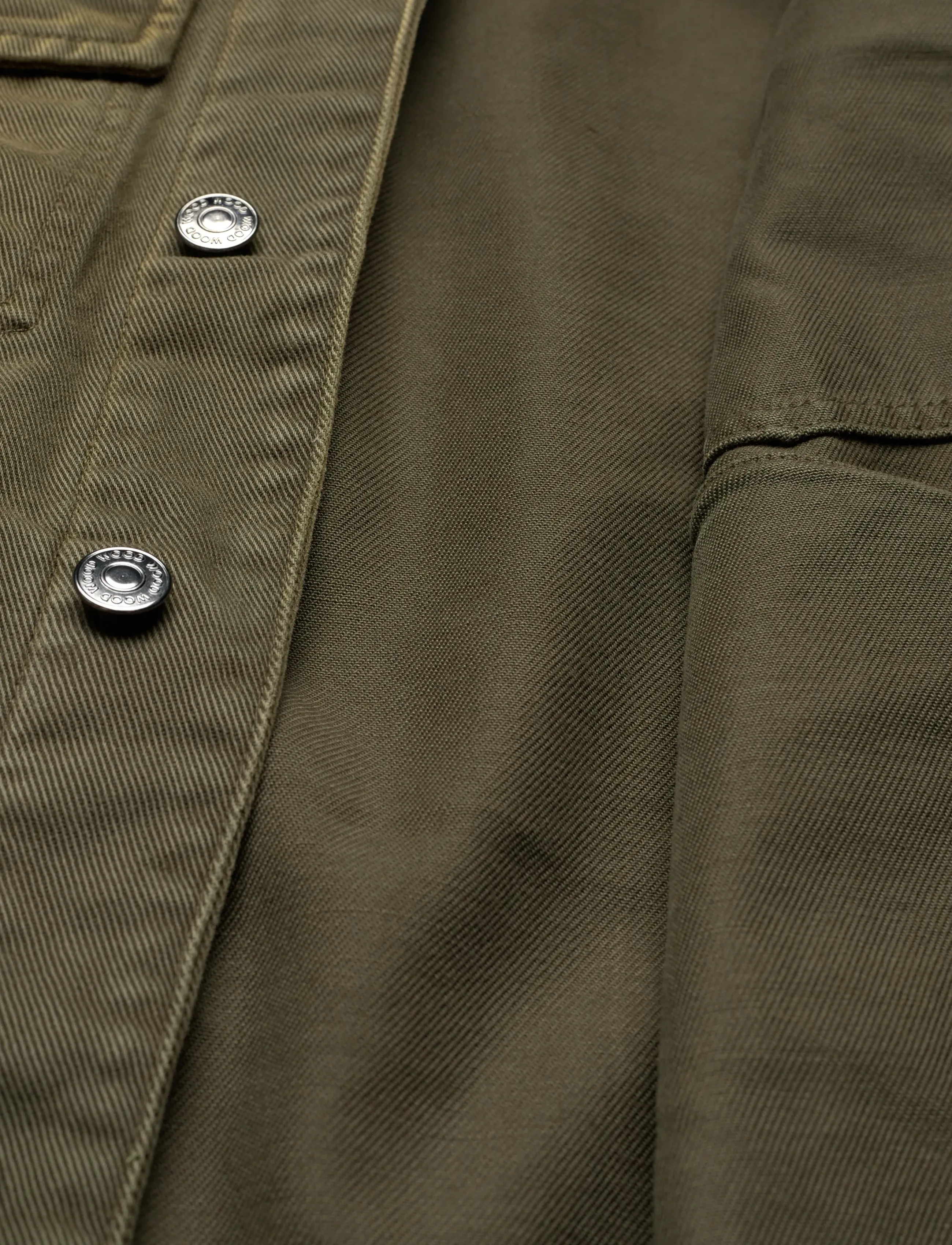 WOOD WOOD - WWIvan Denim Jacket - forårsjakker - wet hem wash - 4