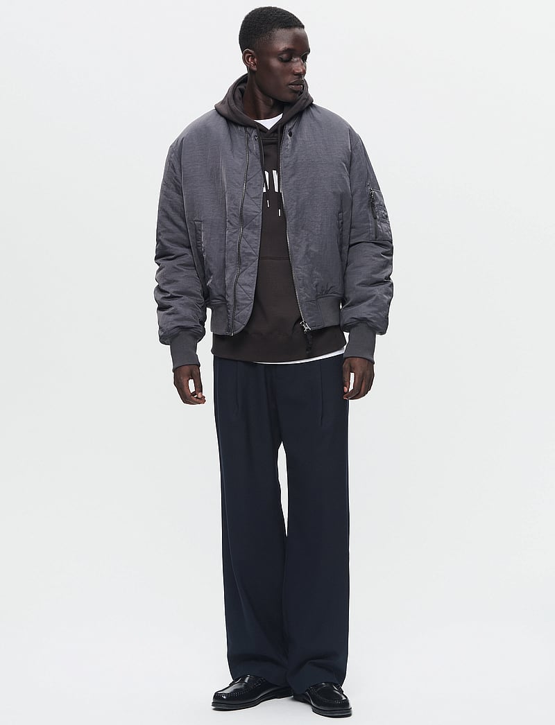 WOOD WOOD - WWMiley Elwyn Bomber - sügisjakid - dark gray - 3