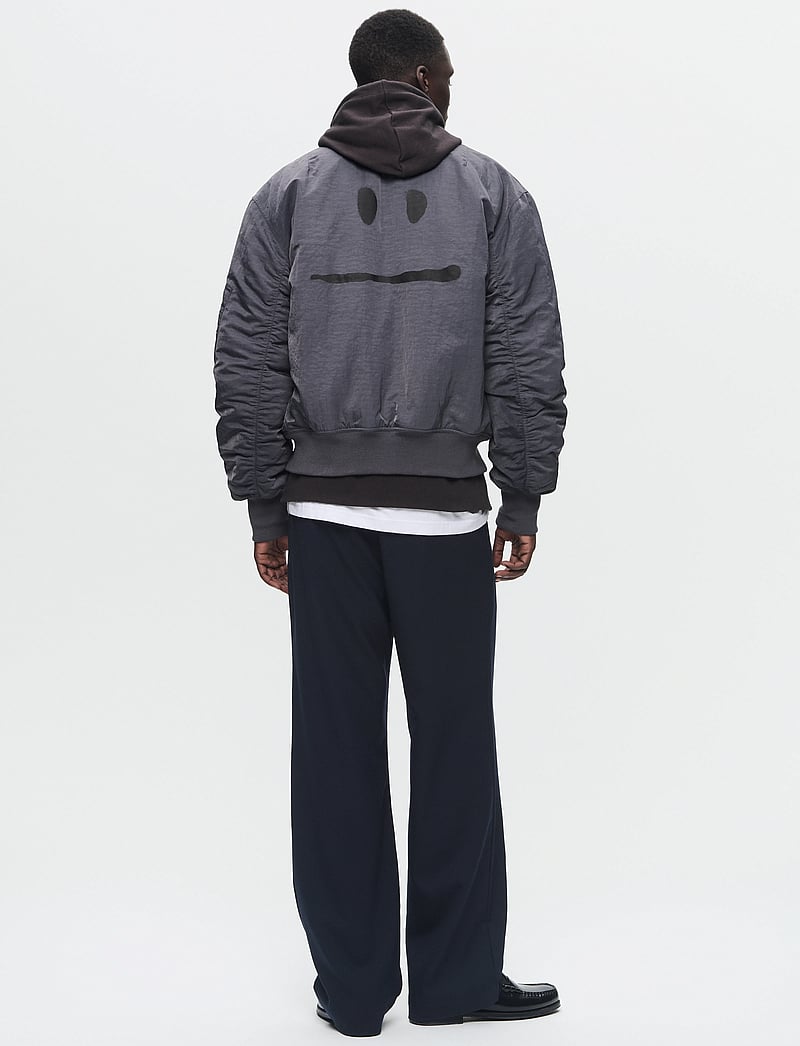 WOOD WOOD - WWMiley Elwyn Bomber - sügisjakid - dark gray - 4