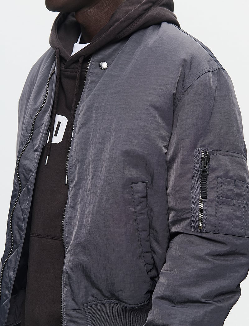 WOOD WOOD - WWMiley Elwyn Bomber - sügisjakid - dark gray - 5