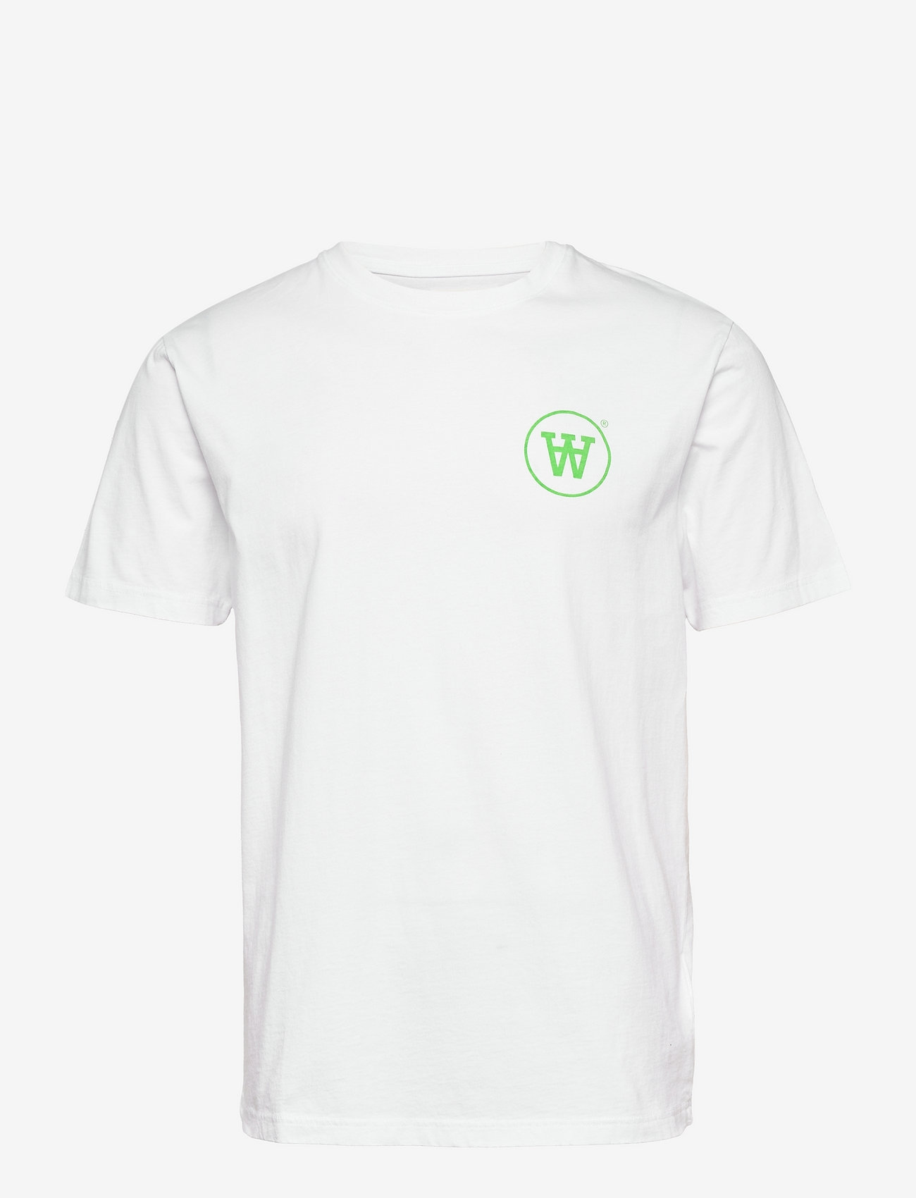 Wood Wood - Ace T-shirt - white/green print - 0