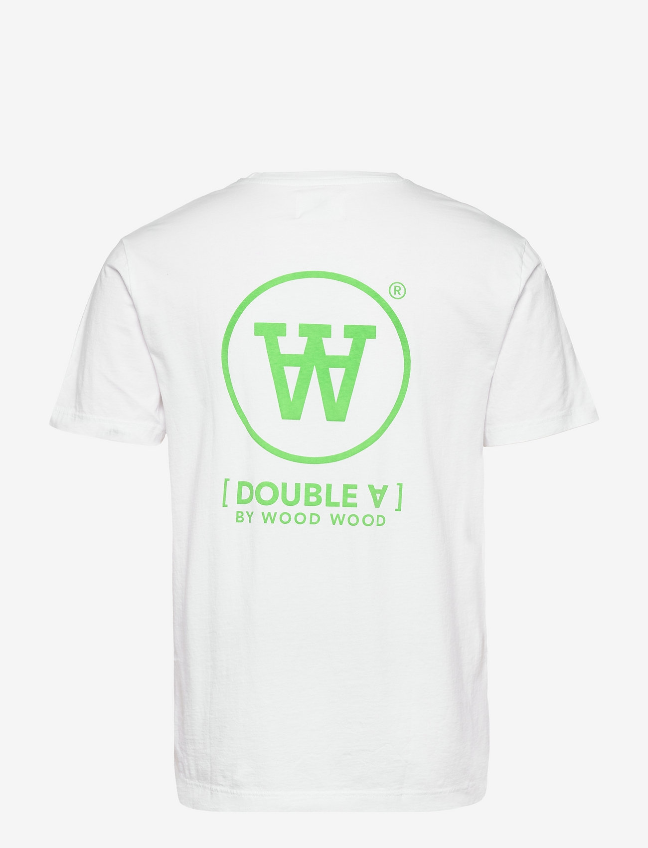 Wood Wood - Ace T-shirt - white/green print - 1