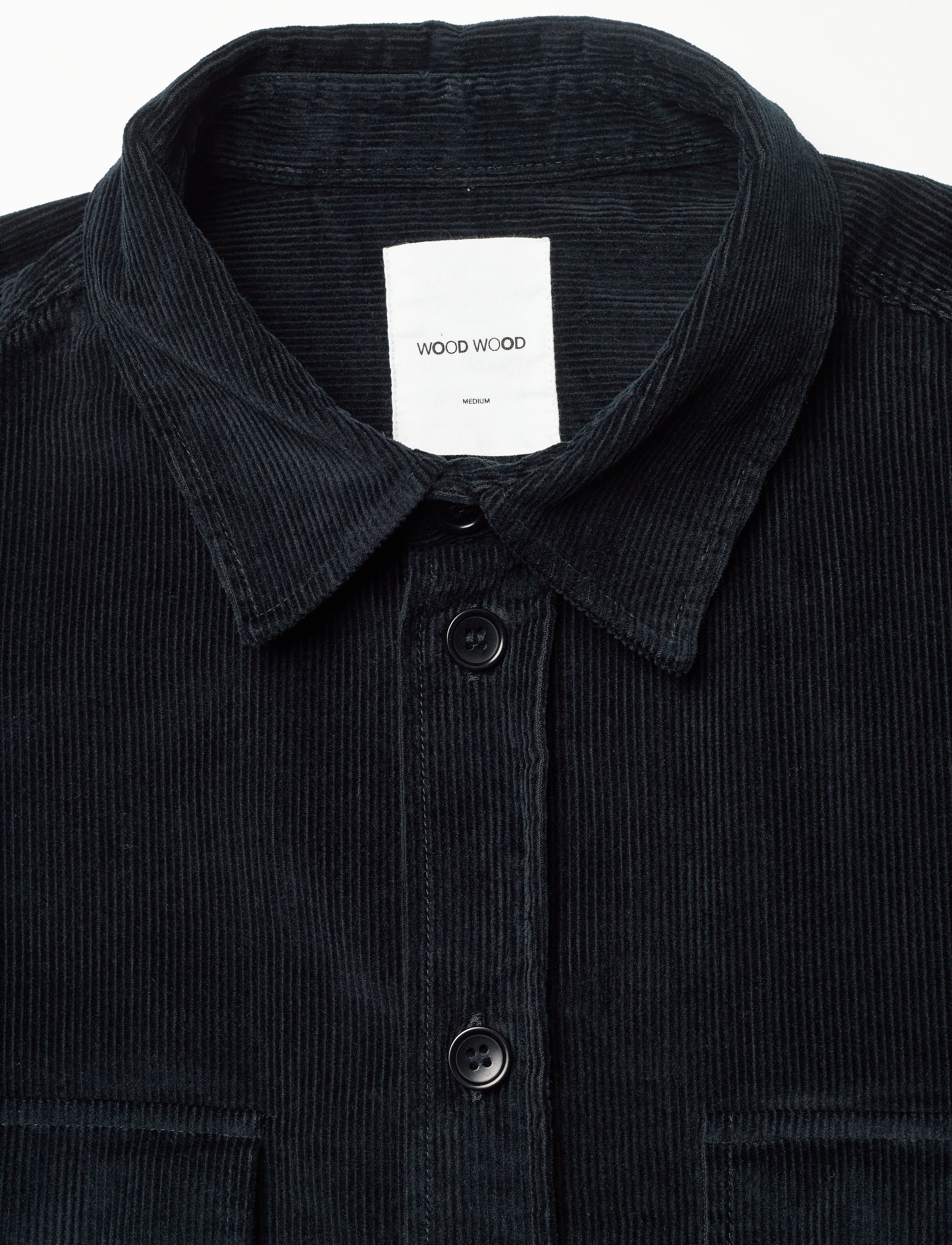 Wood Wood - Andrew 12w shirt - navy - 2