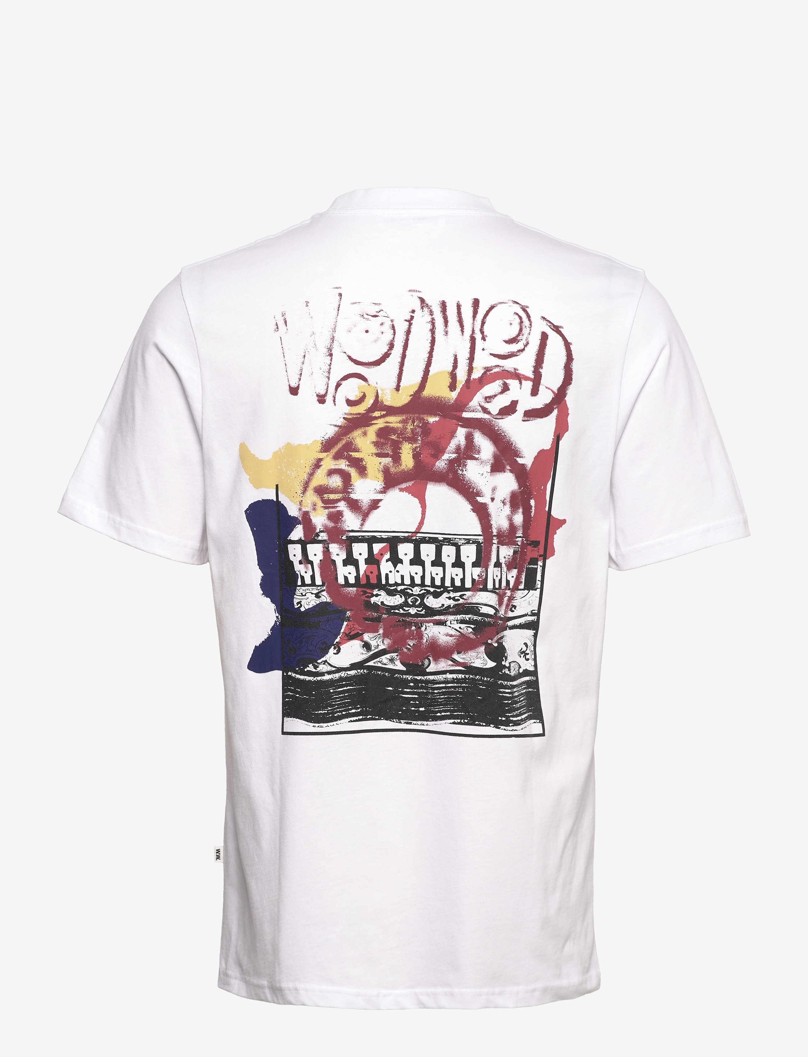 Wood Wood - Bobby eye graphic T-shirt - white - 3