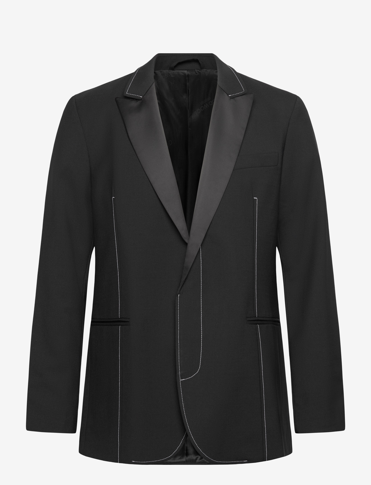 WOOD WOOD - WWConnell Blazer - smokingud - black - 0