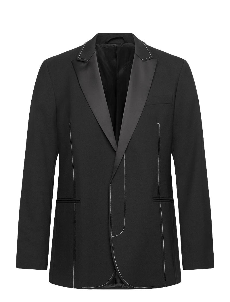 WOOD WOOD - WWConnell Blazer - smokingud - black - 0